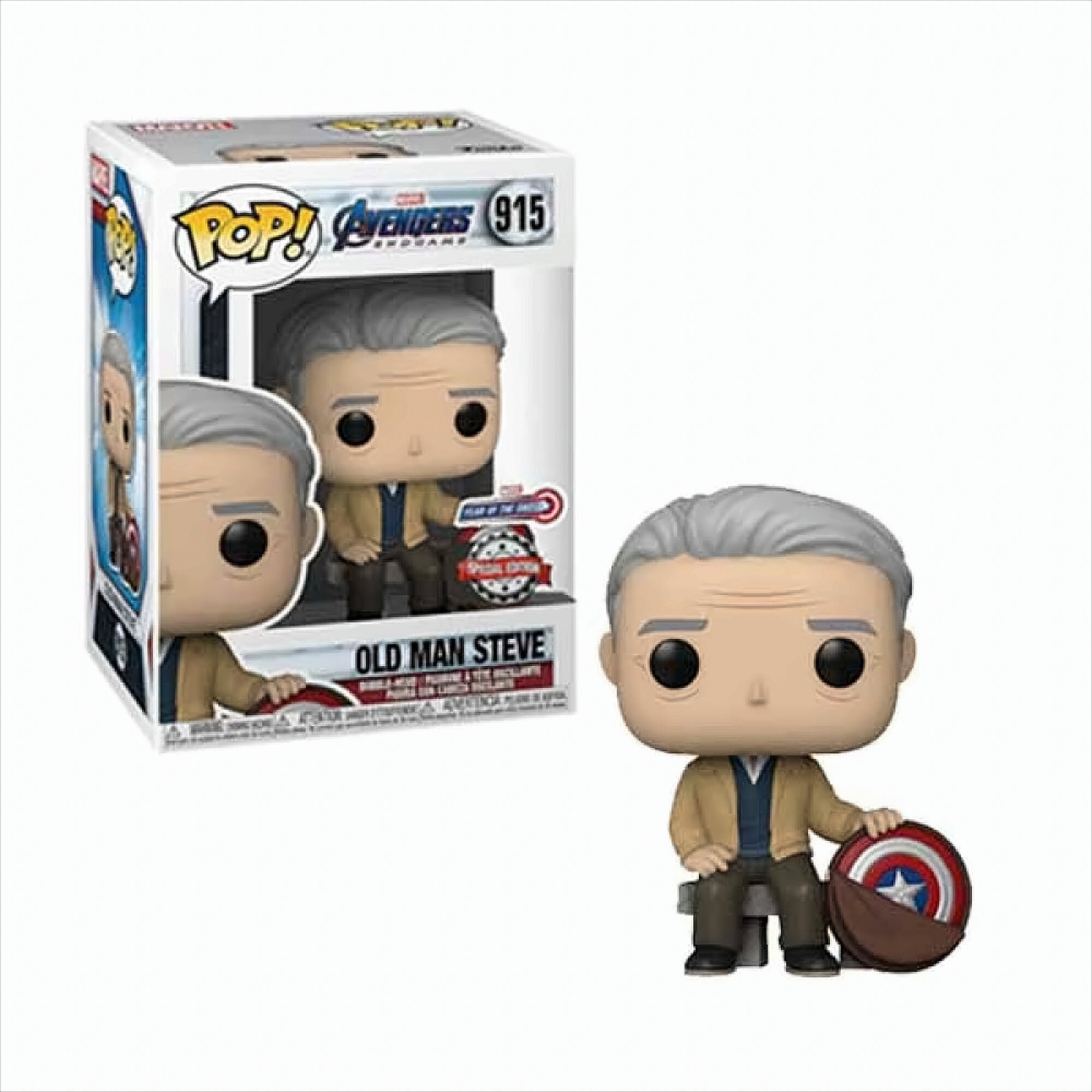 POP Marvel Avengers Endgame - Old Man Steve - Bild 1