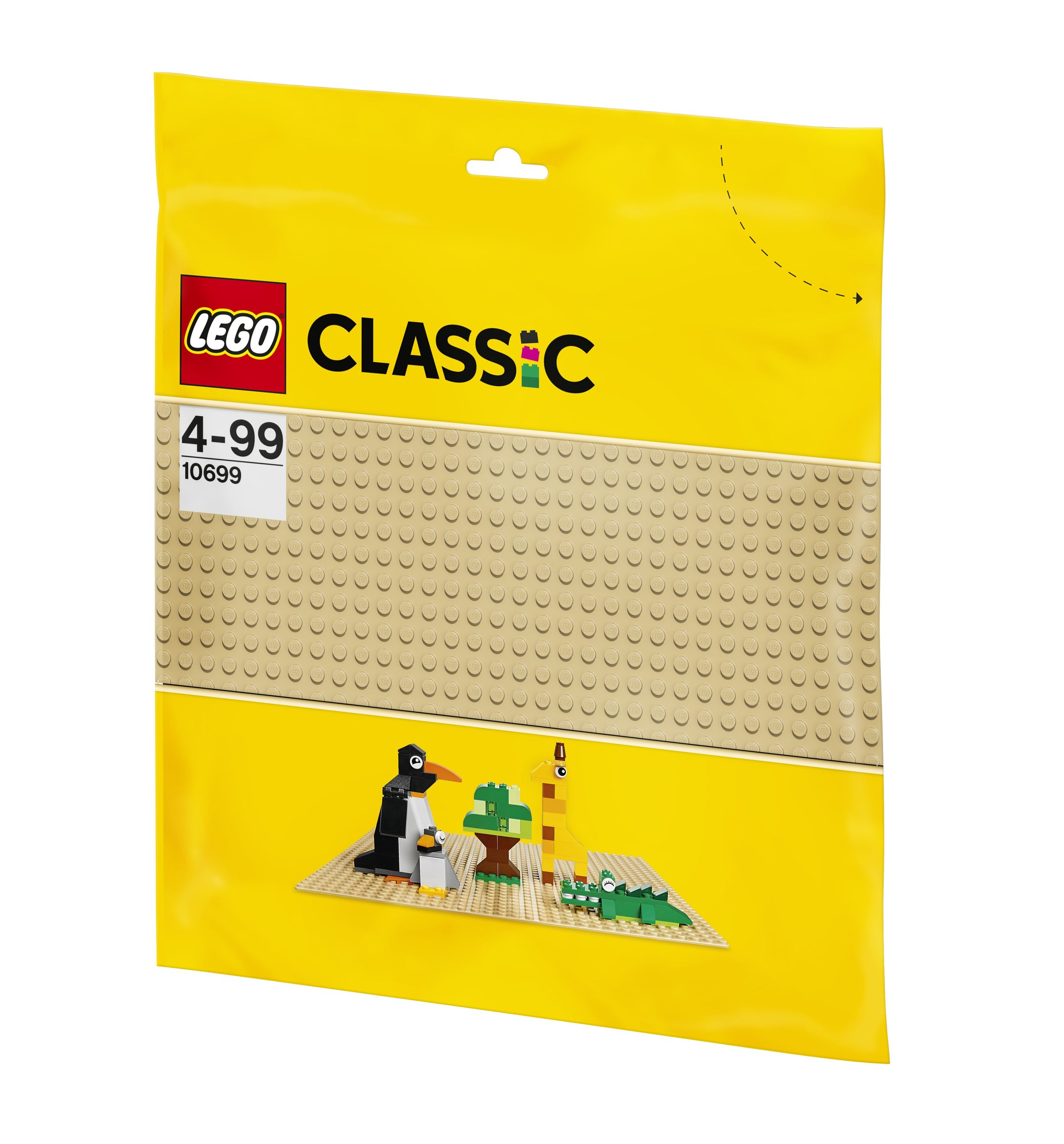 LEGO Classic - 10699 Sandfarbene Bauplatte - Bild 1