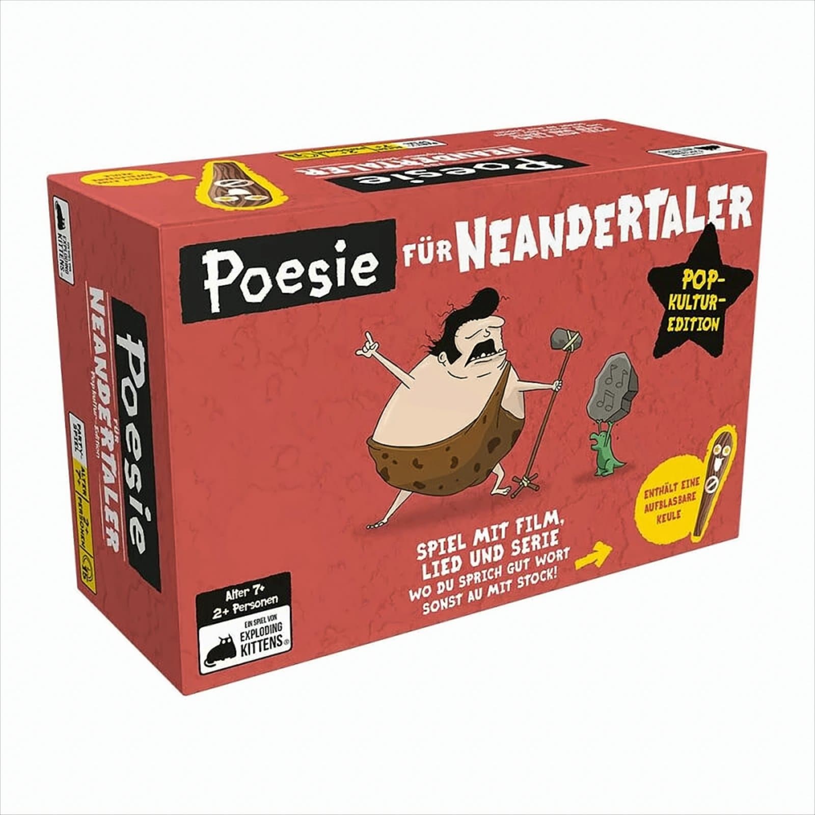 Poesie f&uuml;r Neandertaler: Popkultur - Edition DE - Bild 1