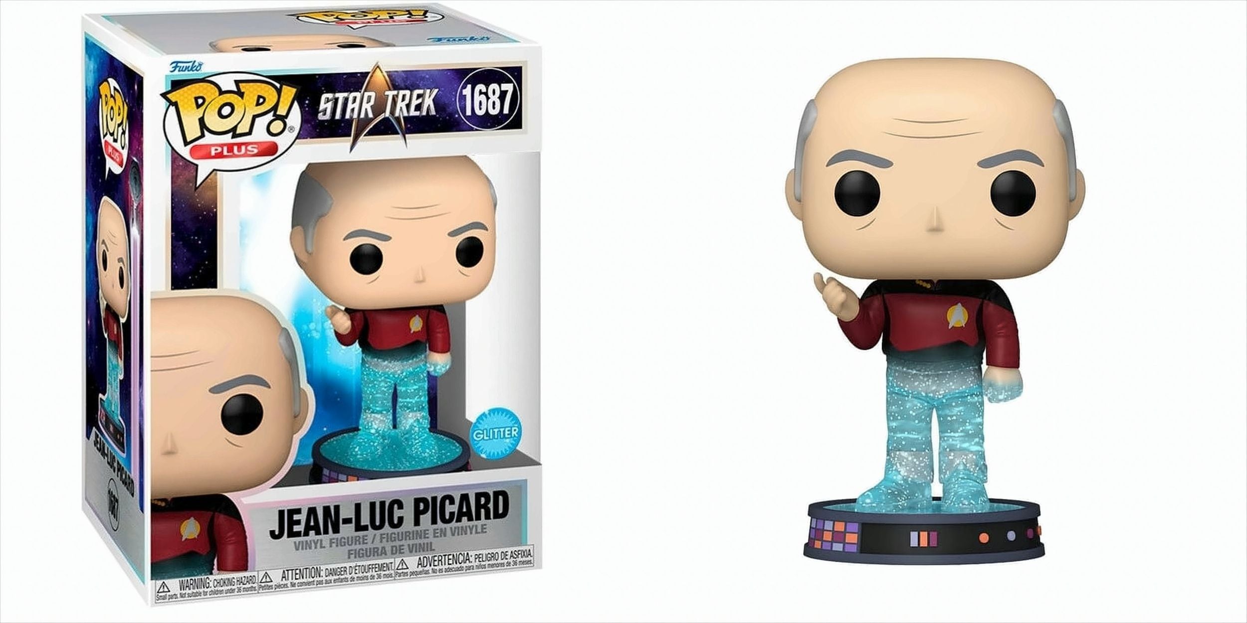 POP - Star Trek - Jean-Luc Picard (Glitter) - Bild 1