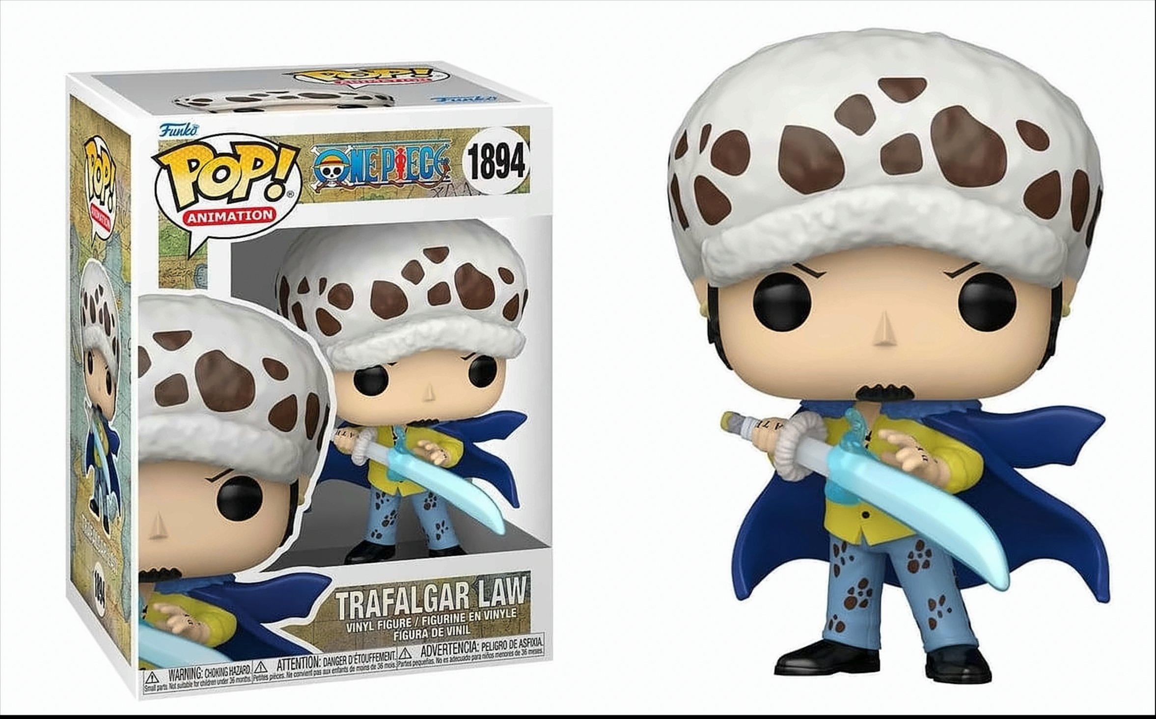 POP - One Piece - Trafalgar Law w. Blue Anesthesia - Bild 1
