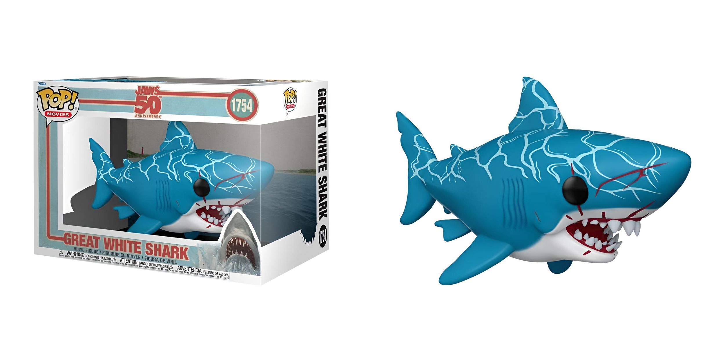 POP - Jaws 50th. Anniv. - Great white Shark - Bild 1