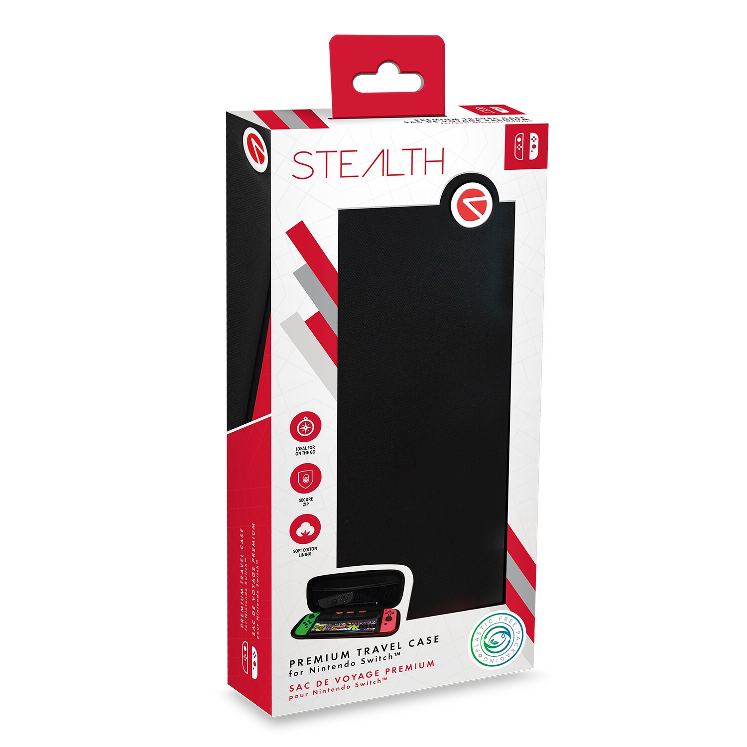 Stealth Premium Travel Case For Nintendo Switch – Black | 05055269711087