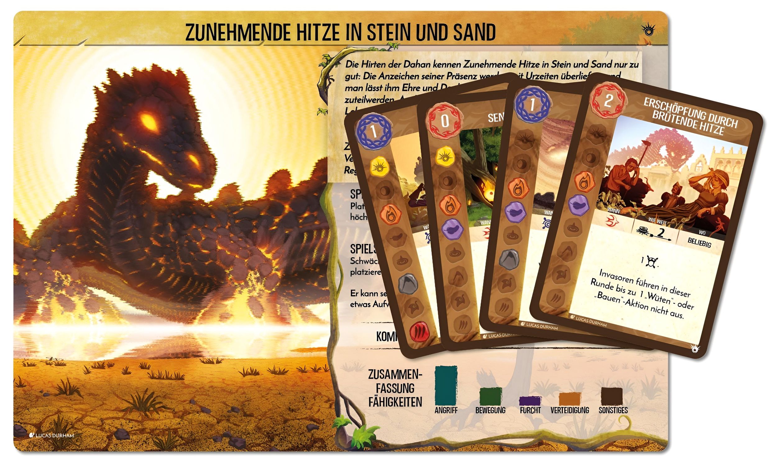 Spirit Island: Zunehmende Hitze in Stein und Sand [Mini-Eweiterung] - Bild 1