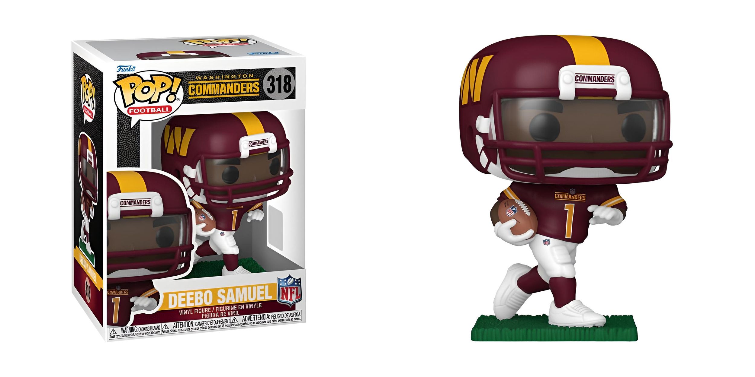 NFL - POP- Deebo Samuel / Washington Commanders - Bild 1