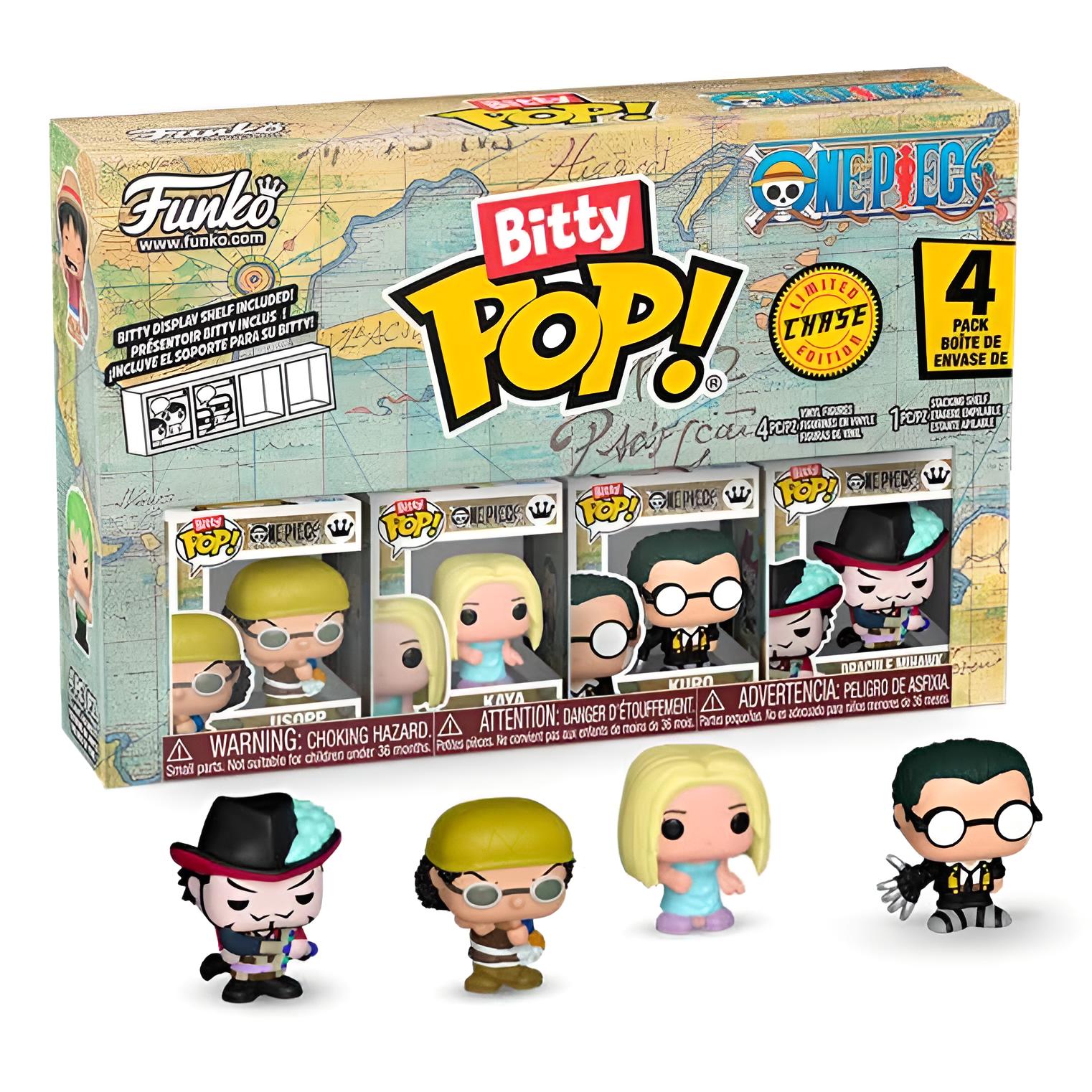 Bitty POP - One Piece - Usopp 4er-Pack - Bild 1