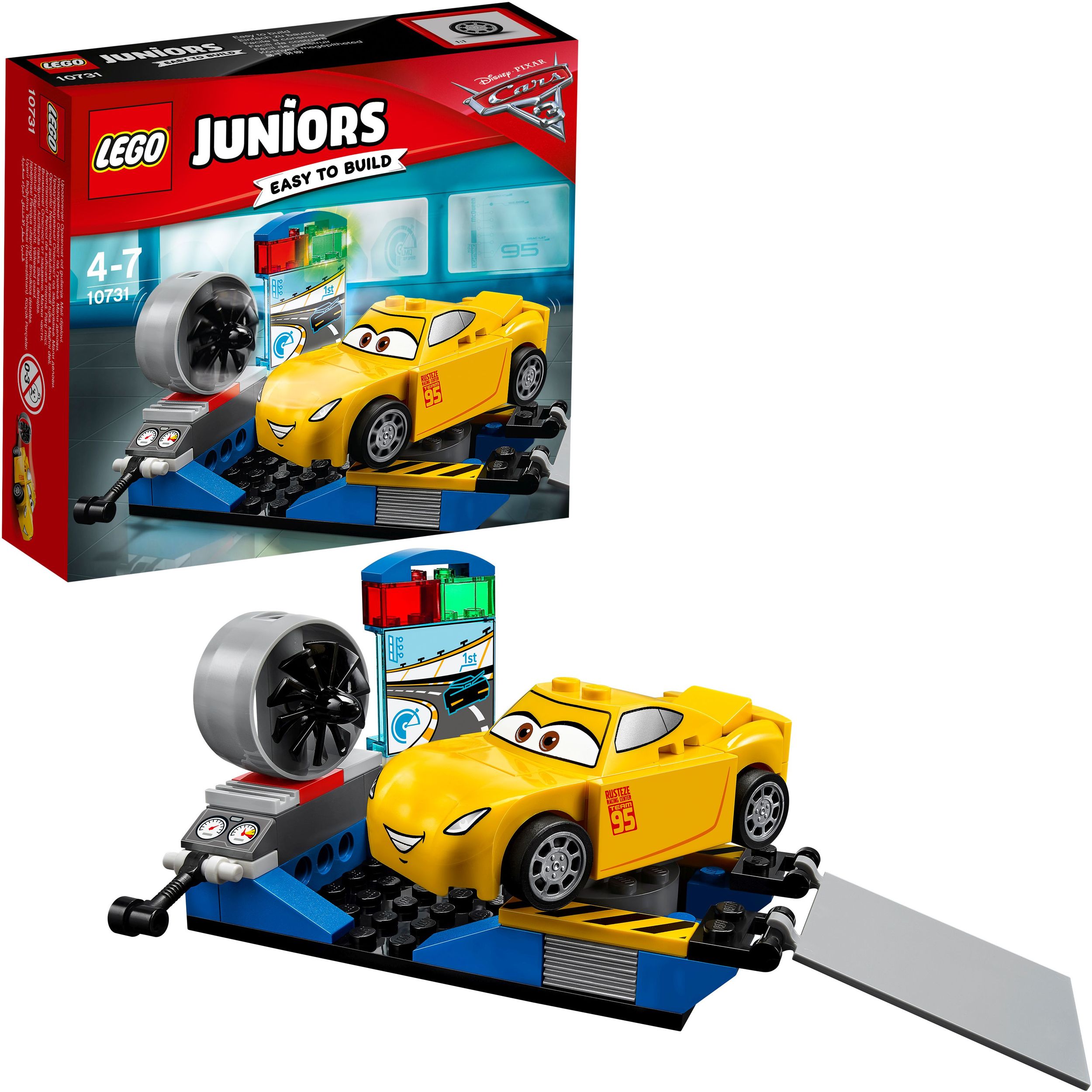 Lego Juniors - 10731 Cruz Ramirez Rennsimulator - Bild 1