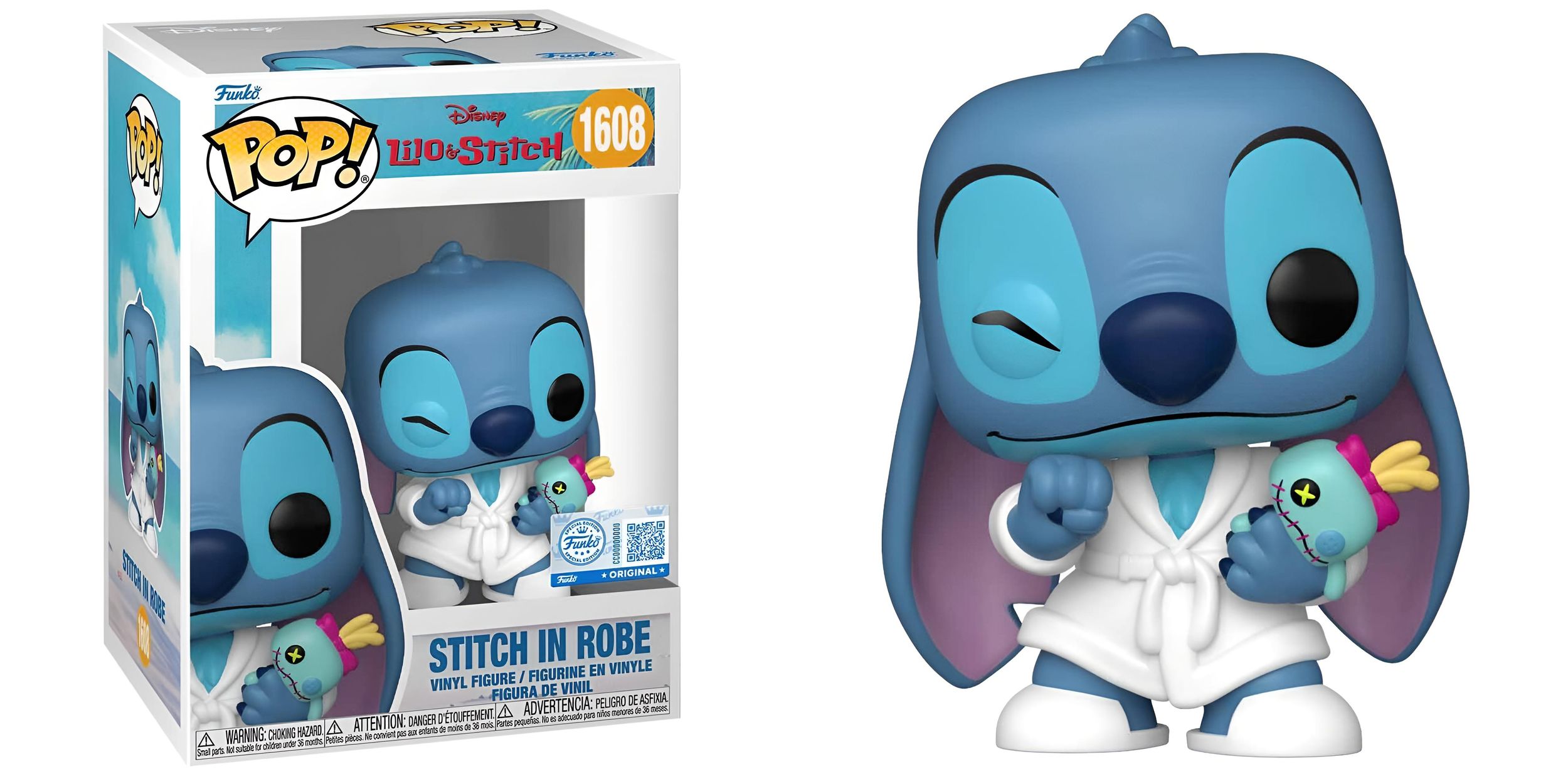 POP - Lilo & Stitch - Stitch in Robe - Bild 1