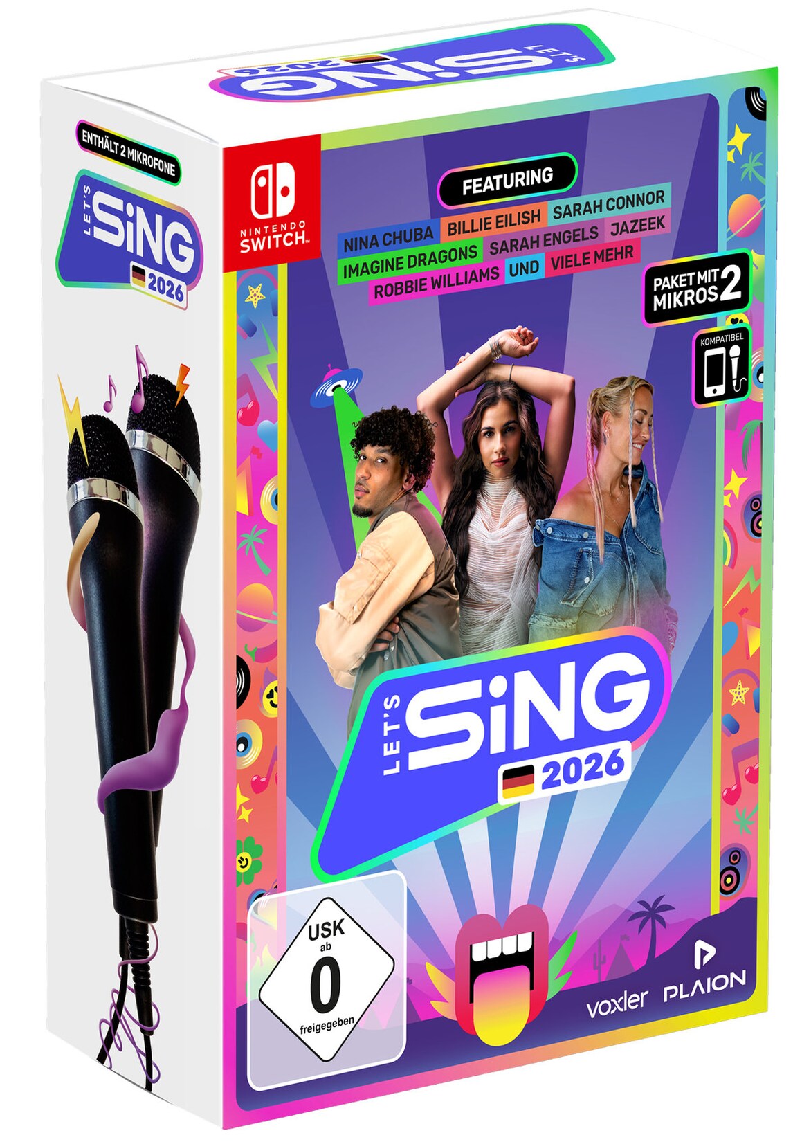 Let's Sing 2026 + 2 Mikrofone