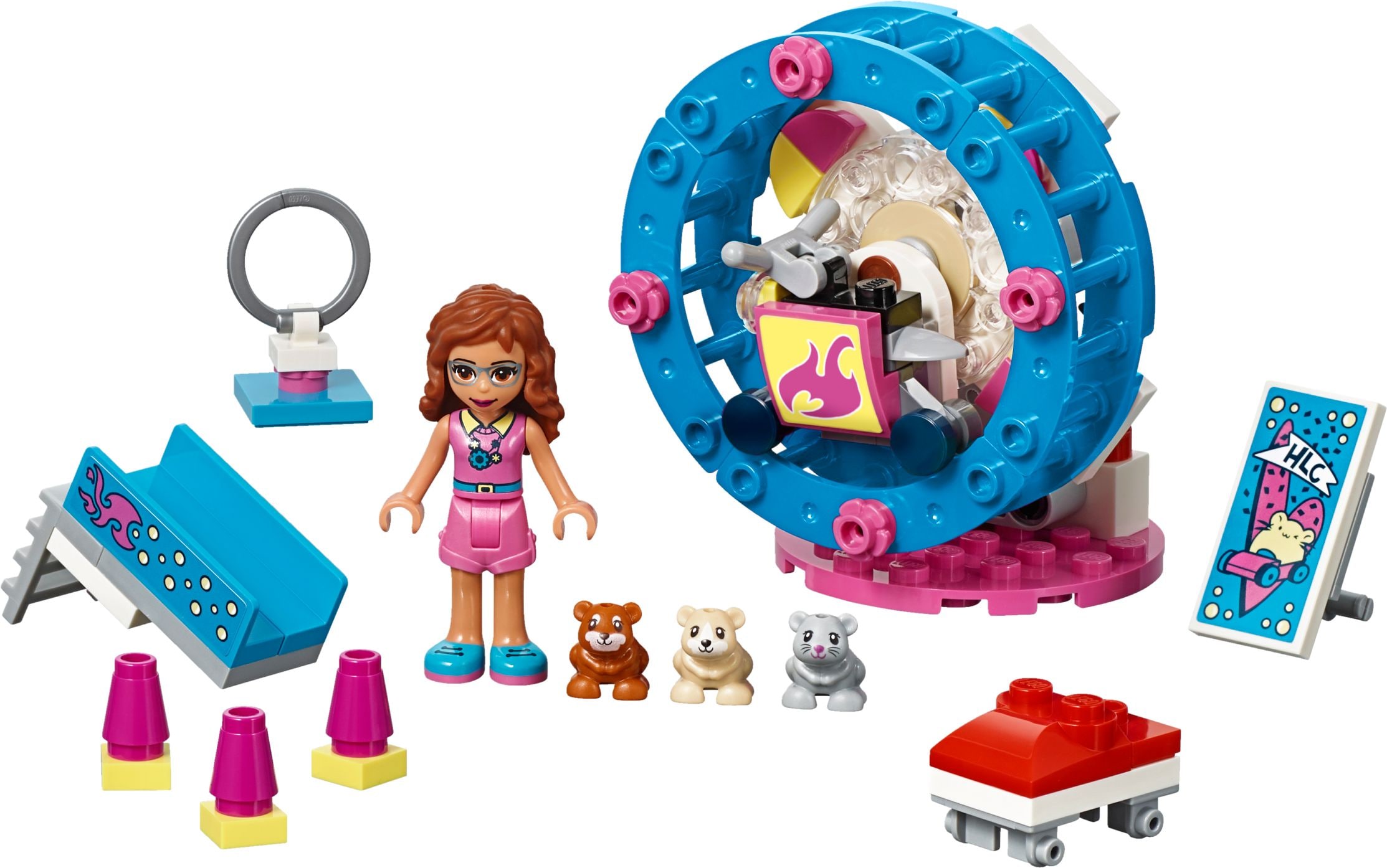 LEGO Friends - 41383 Olivias Hamster-Spielplatz - Bild 1