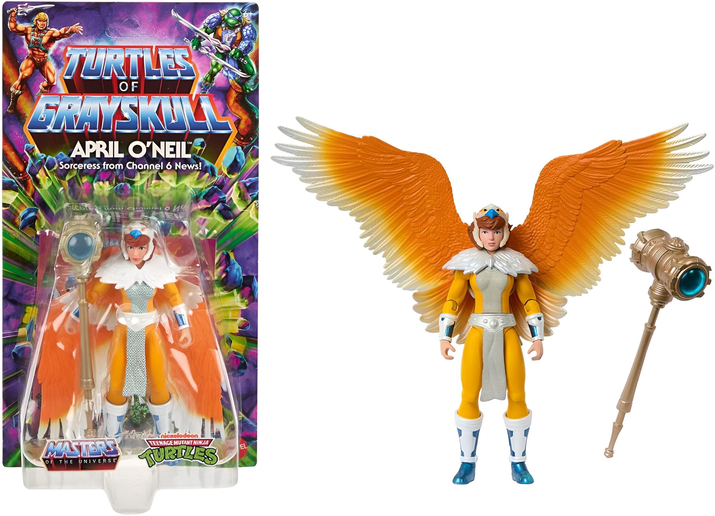 MOTU x TMNT: Turtles of Grayskull Actionfigur April O'Neil 14 cm - Bild 1