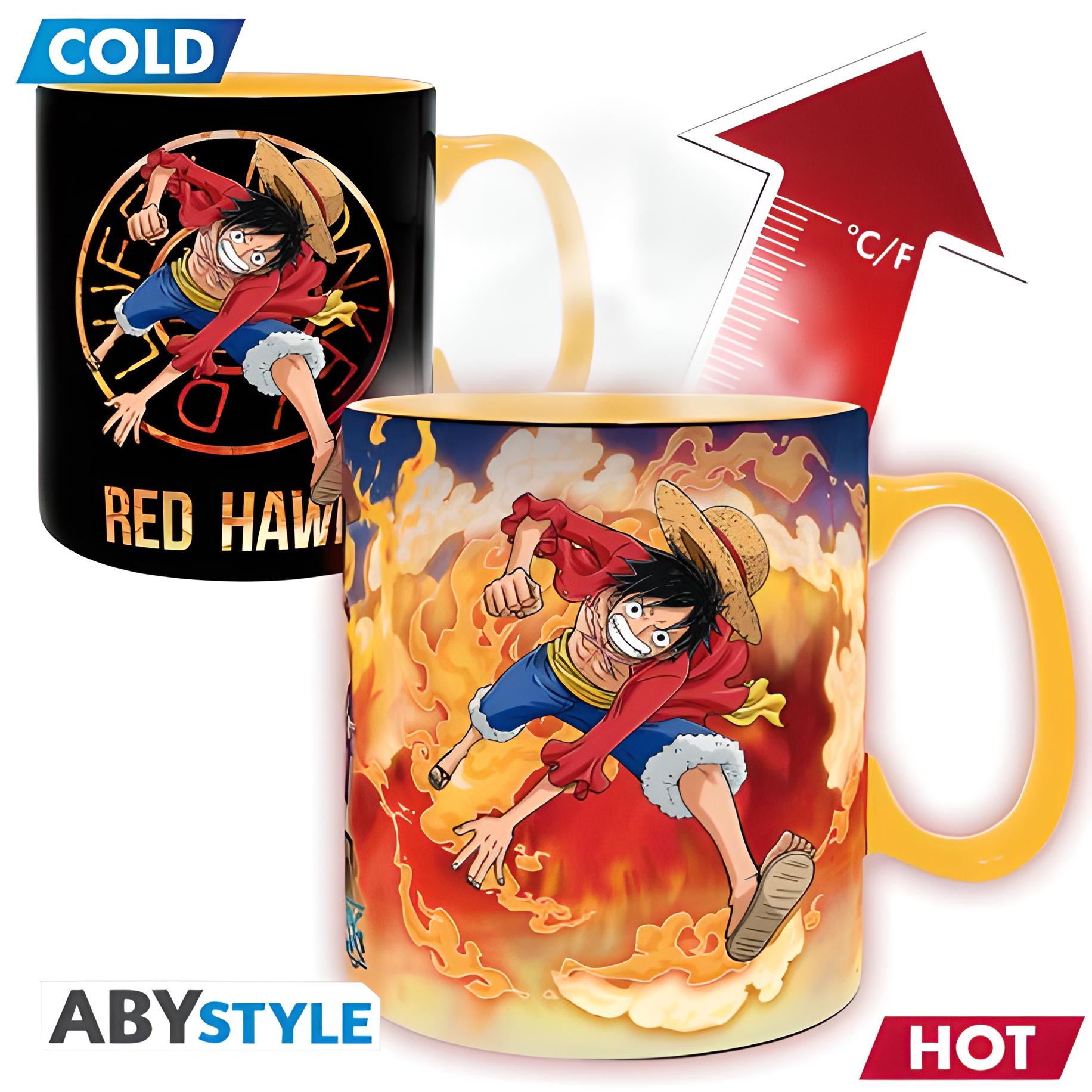 One Piece - Tasse/Mug 460 ml "Luffy & Sabo" - Bild 1