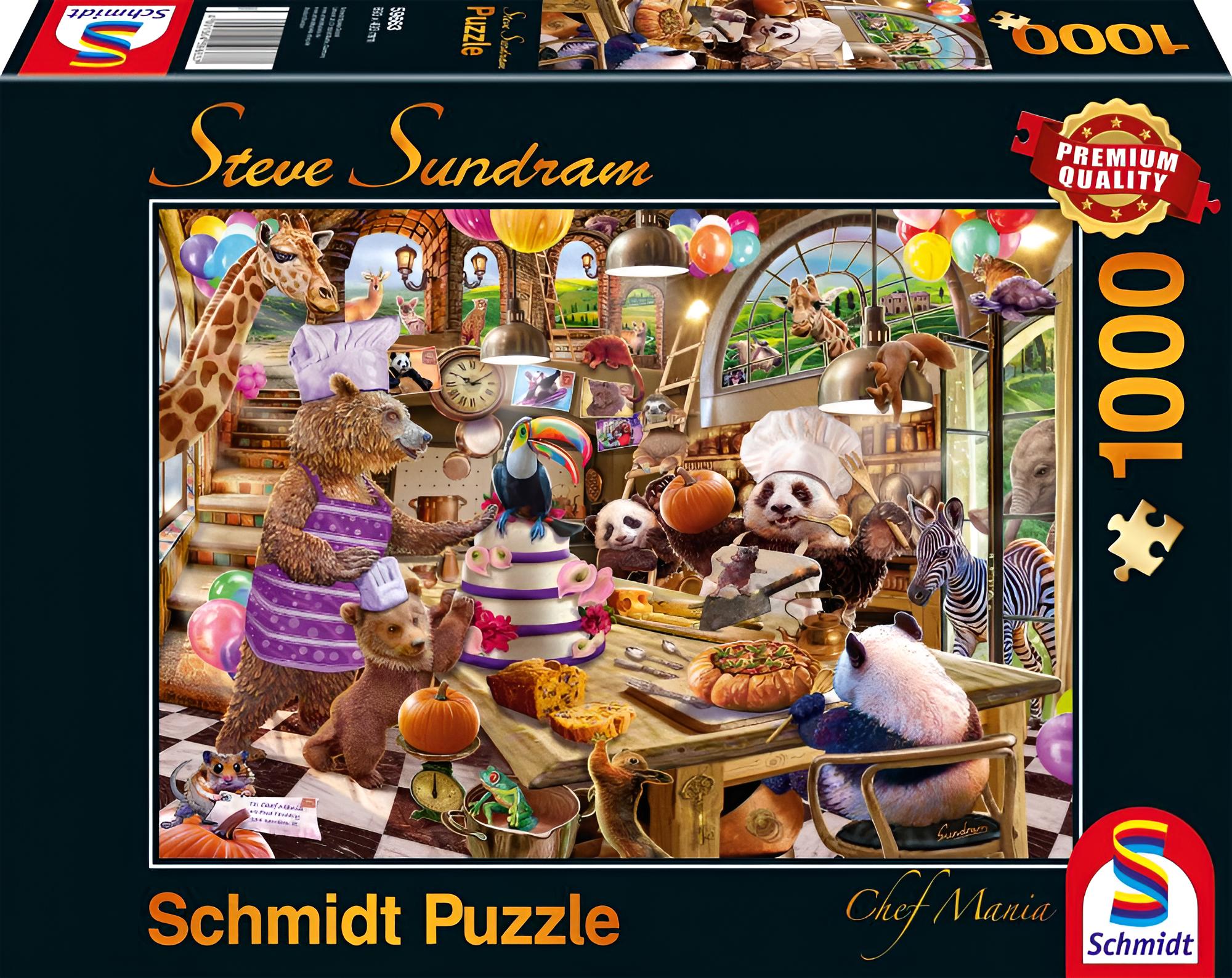 Schmidt Spiele - Chef Mania, 1000 Teile - Bild 1