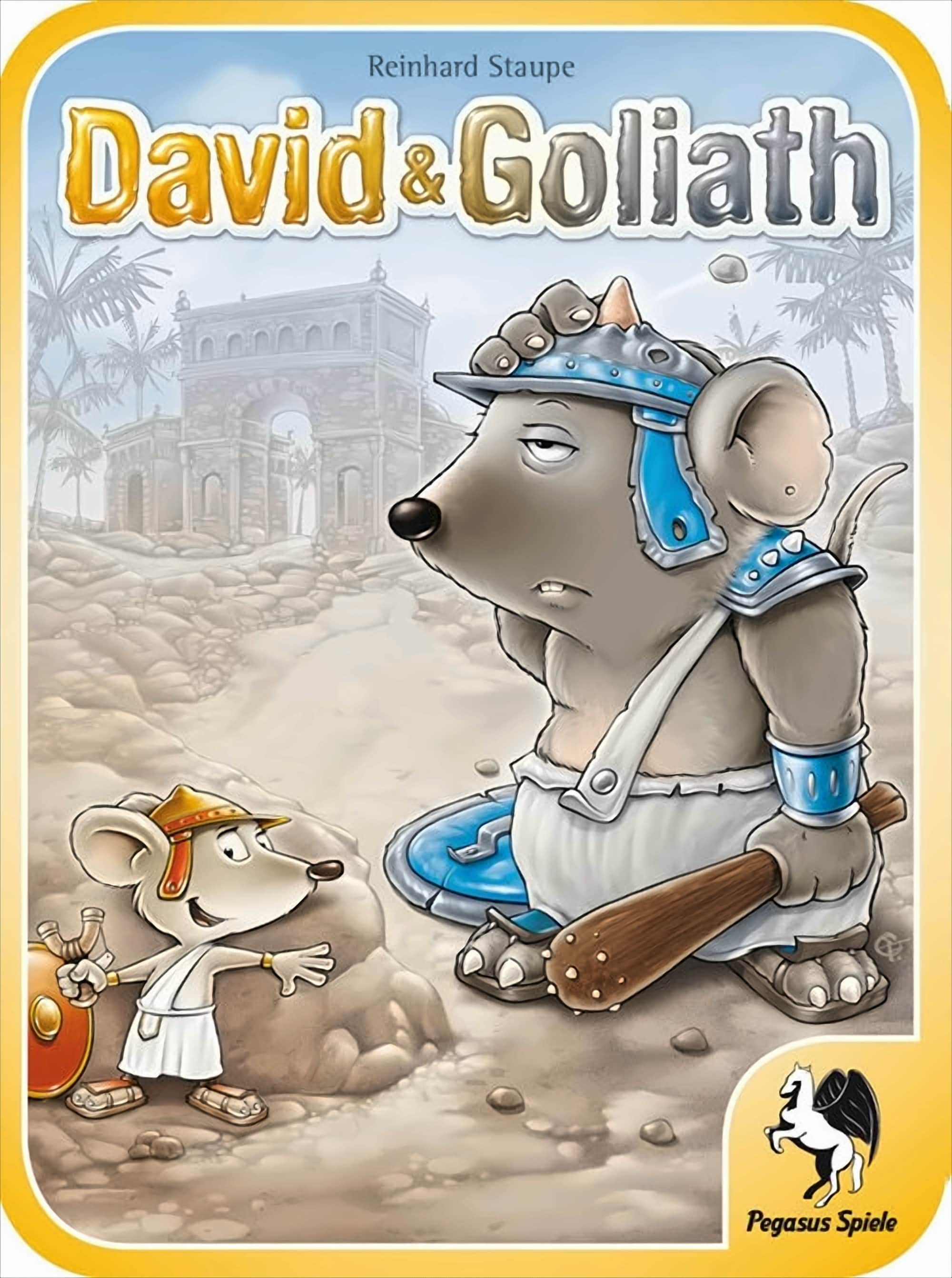 David und Goliath Metalldose - Bild 1