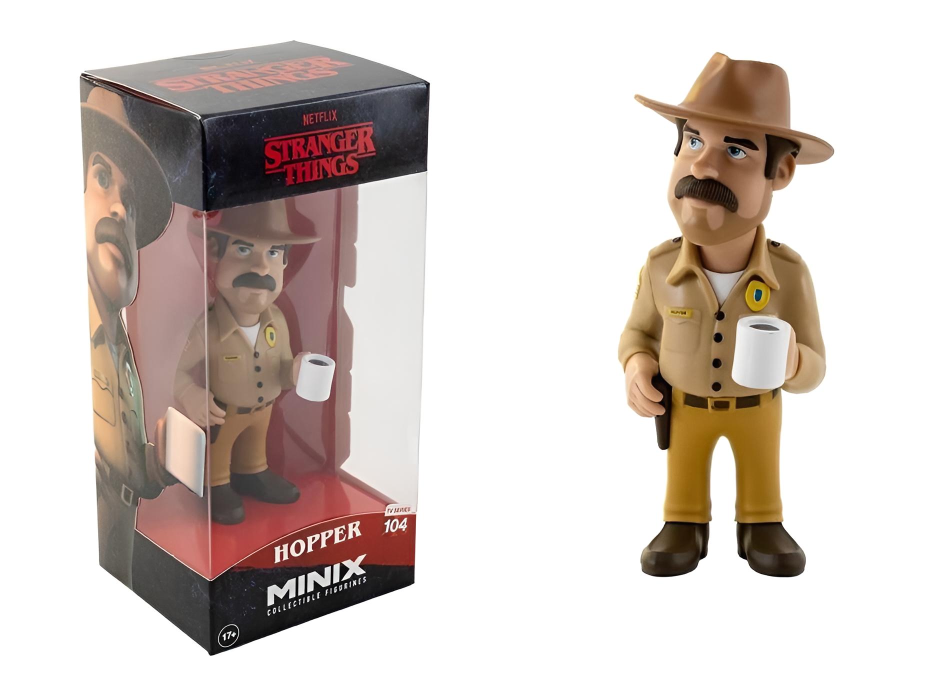 Netflix Stranger Things Minix Figur - Hopper - Bild 1