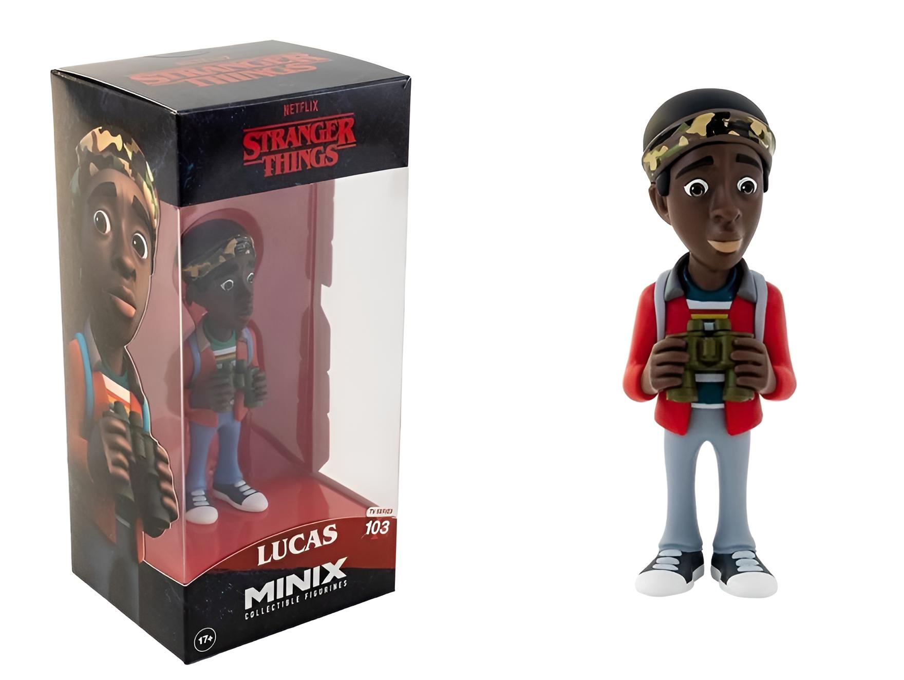 Netflix Stranger Things Minix Figur - Lucas - Bild 1