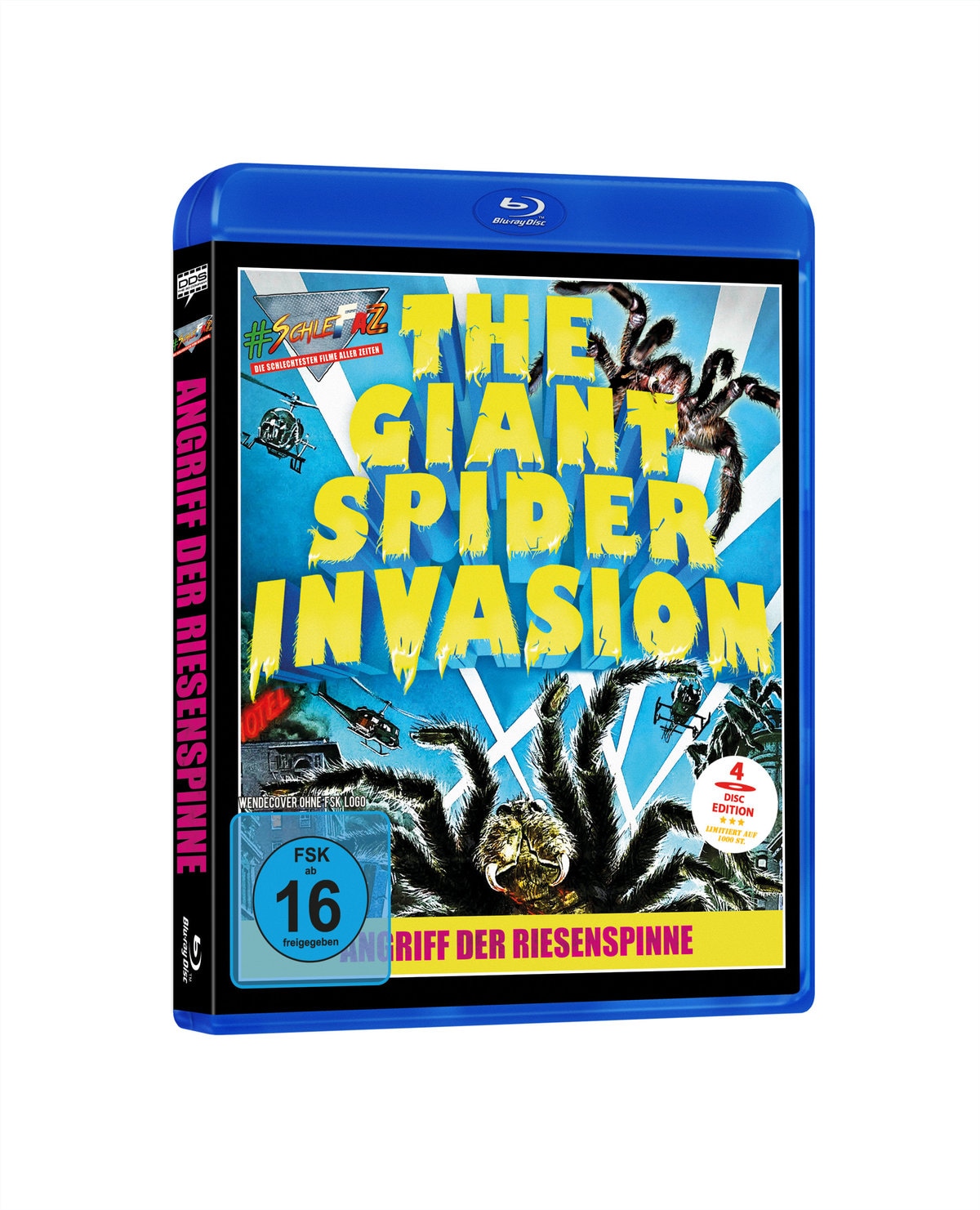 Angriff der Riesenspinne - Digibook im Schuber mit SchleFaZ-Fassung - Limitiert auf 1000 St&uuml;ck (+DVD+Soundtrack-CD) - Bild 1