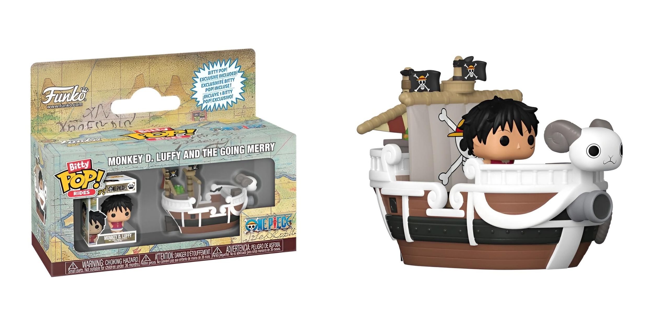 Bitty POP Rides - One Piece - Luffy w. Going Merry - Bild 1