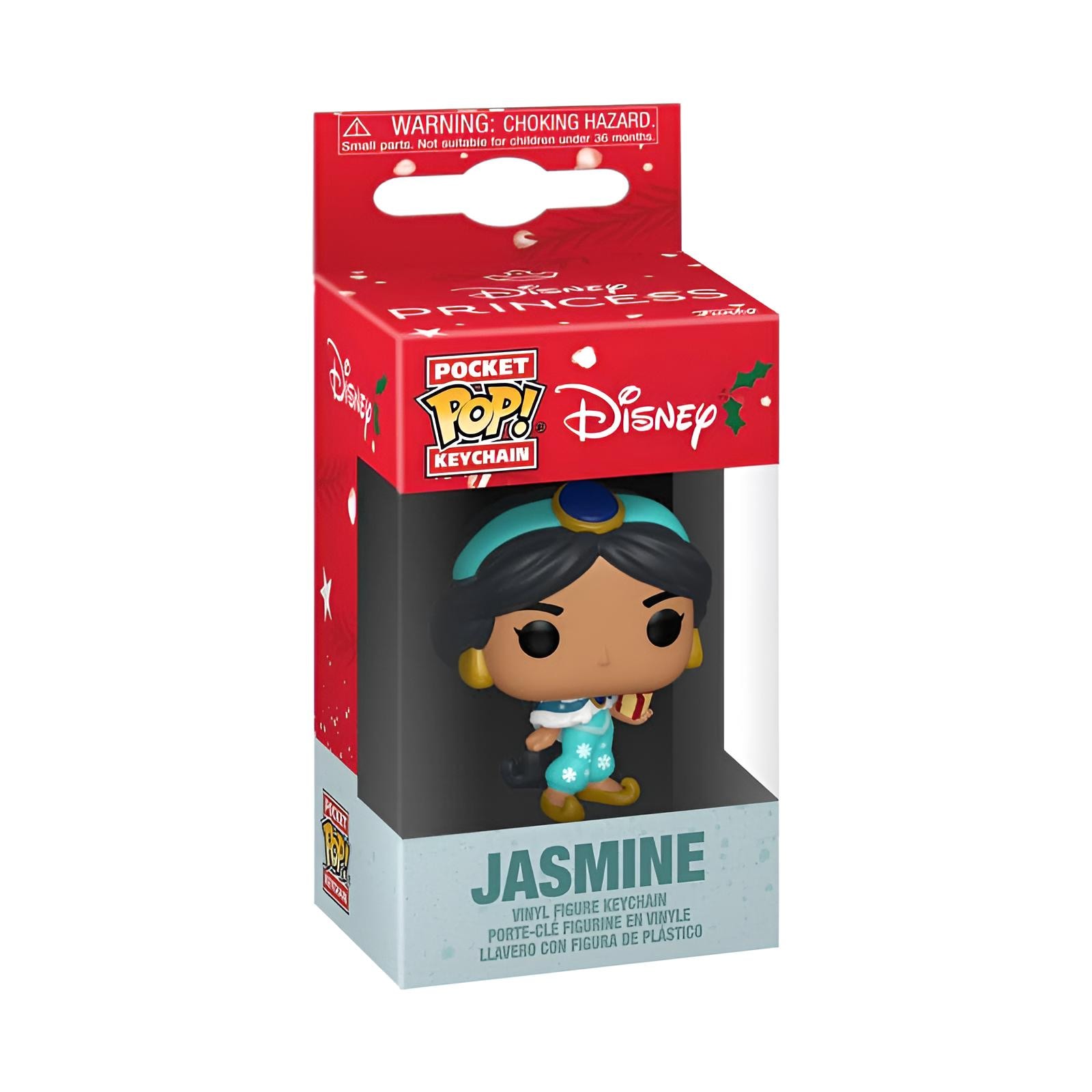 Disney Princess POP! Vinyl Schl&uuml;sselanh&auml;nger 4 cm Holiday Jasmine - Bild 1
