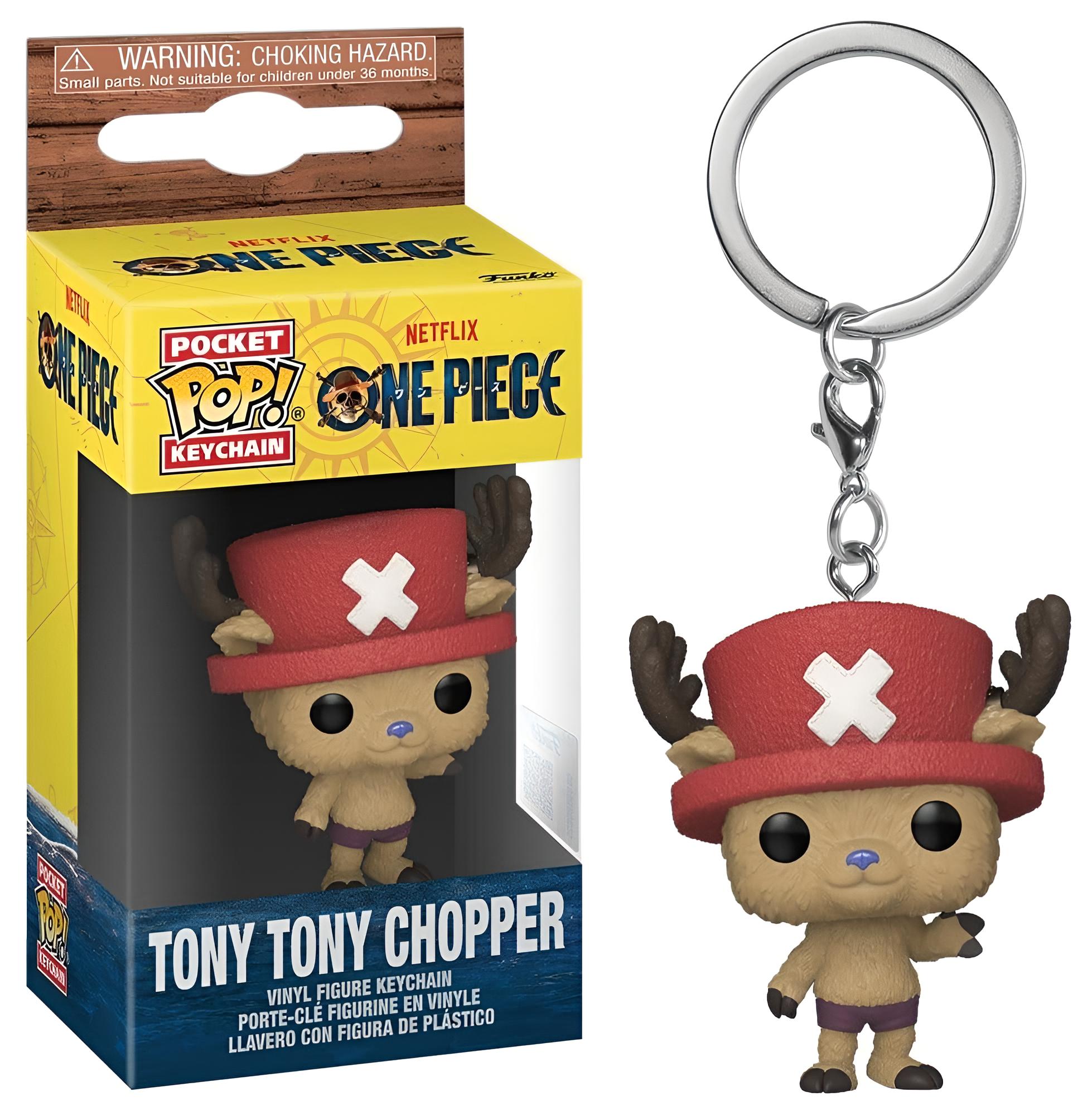 POP Keychain One Piece - Chopper (Flocked) 