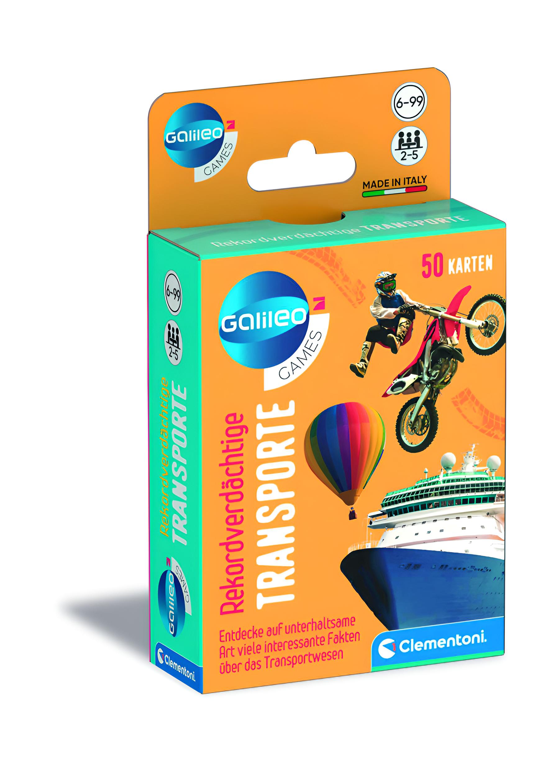 Galileo Games - Rekordverd&auml;chtige Transporte - Bild 1