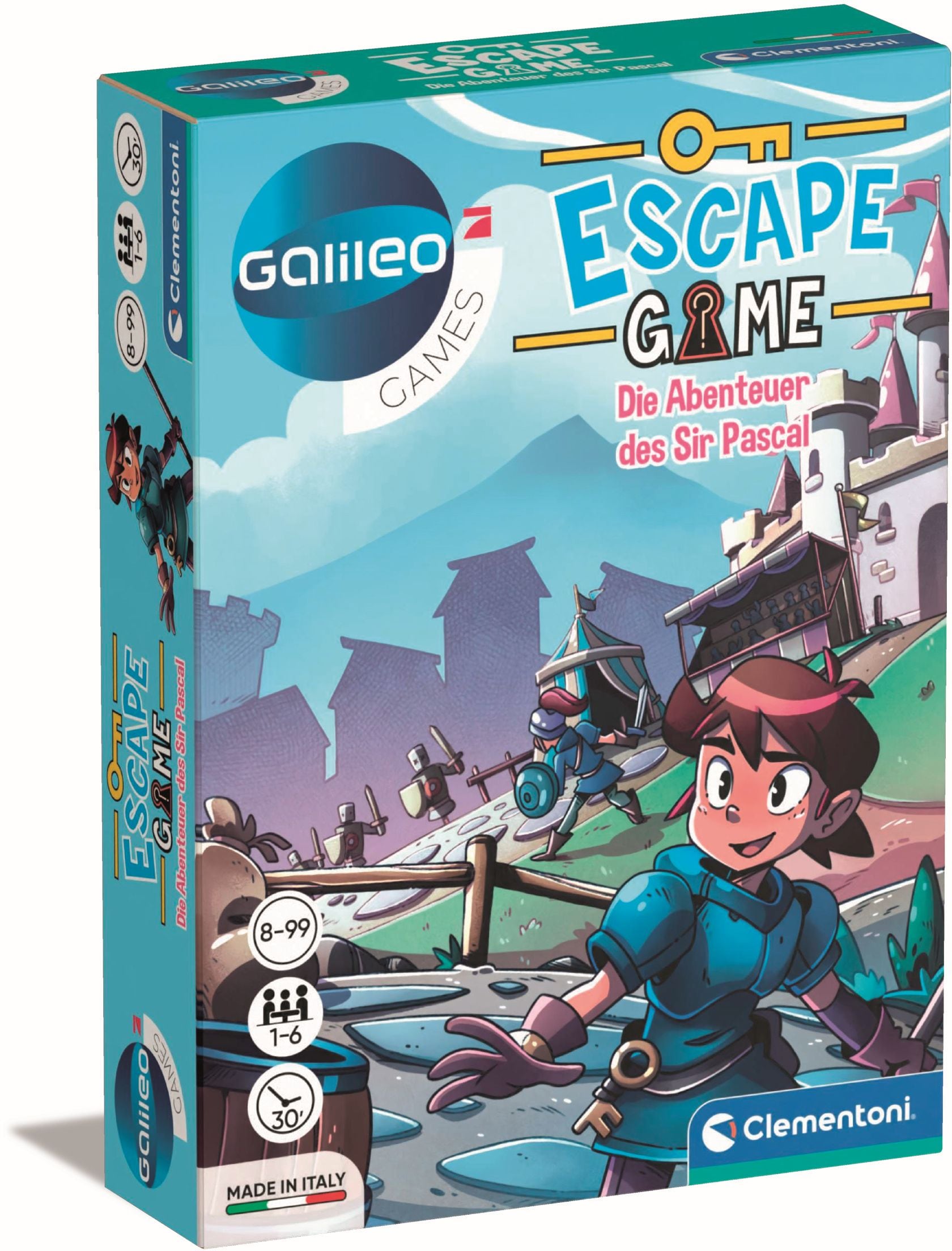 Clementoni - Escape Game - Die Abenteuer des Sir Pascal - Bild 1