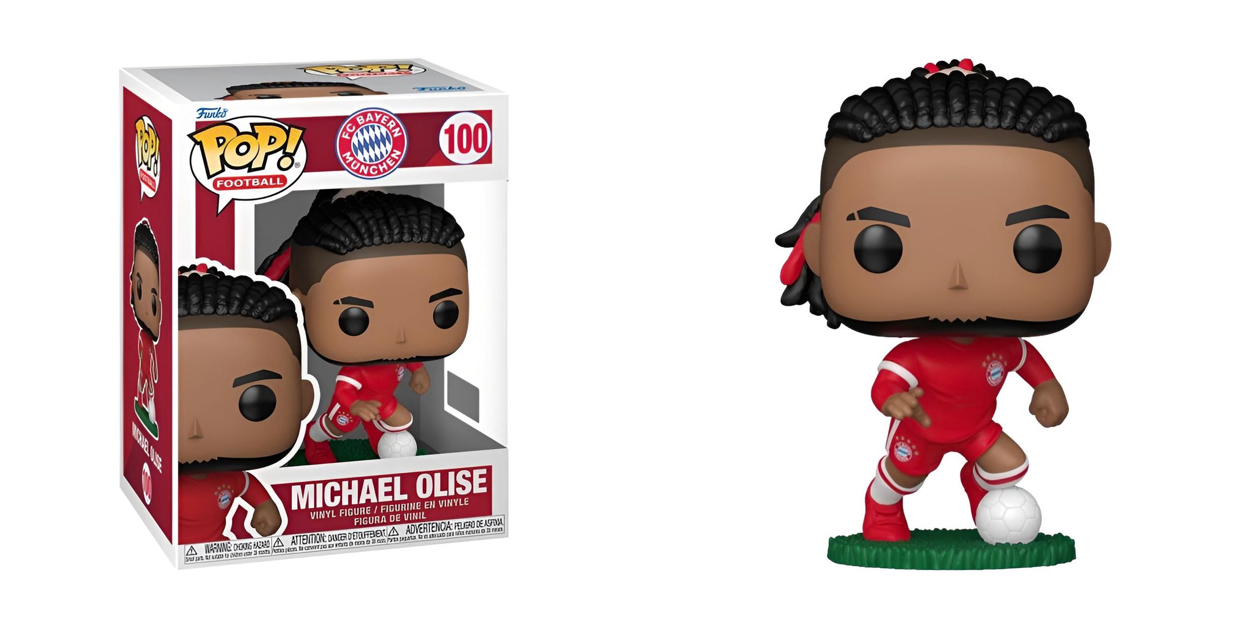 POP - Fussball -FC Bayern M&uuml;nchen - Michael Olise - Bild 1