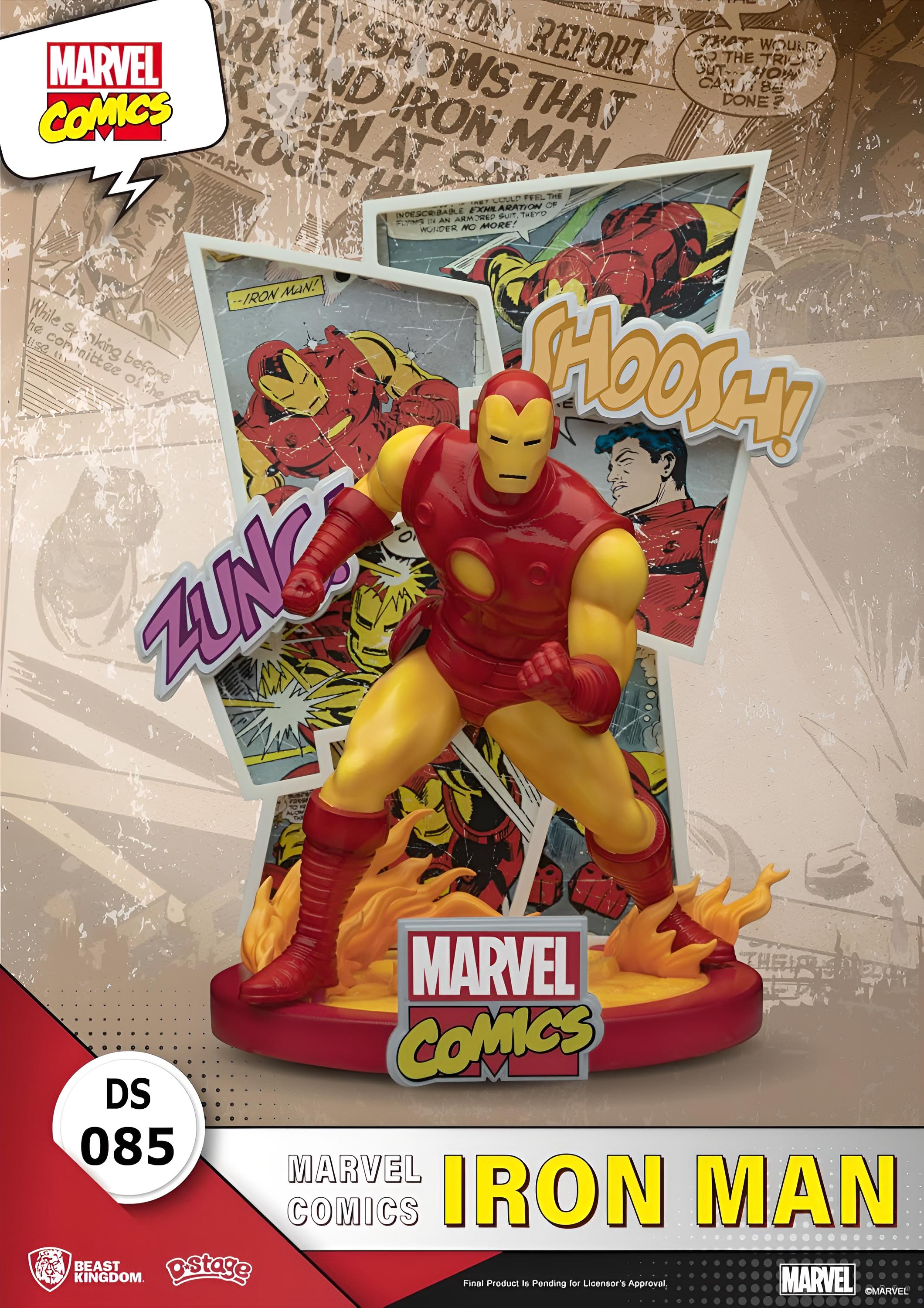 Marvel Comics D-Stage PVC Diorama Iron Man 16 cm - Bild 1