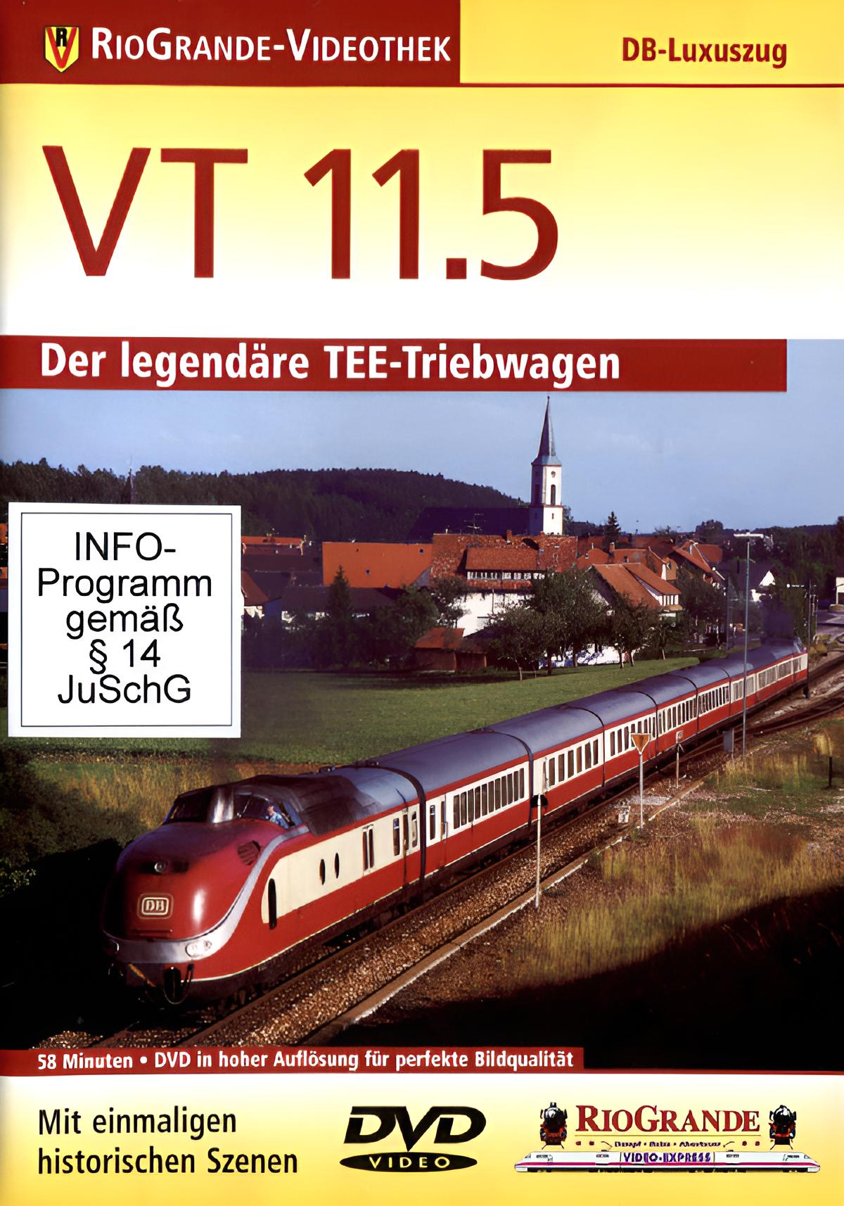 VT 11.5 - Der legend&auml;re TEE-Triebwagen - Bild 1