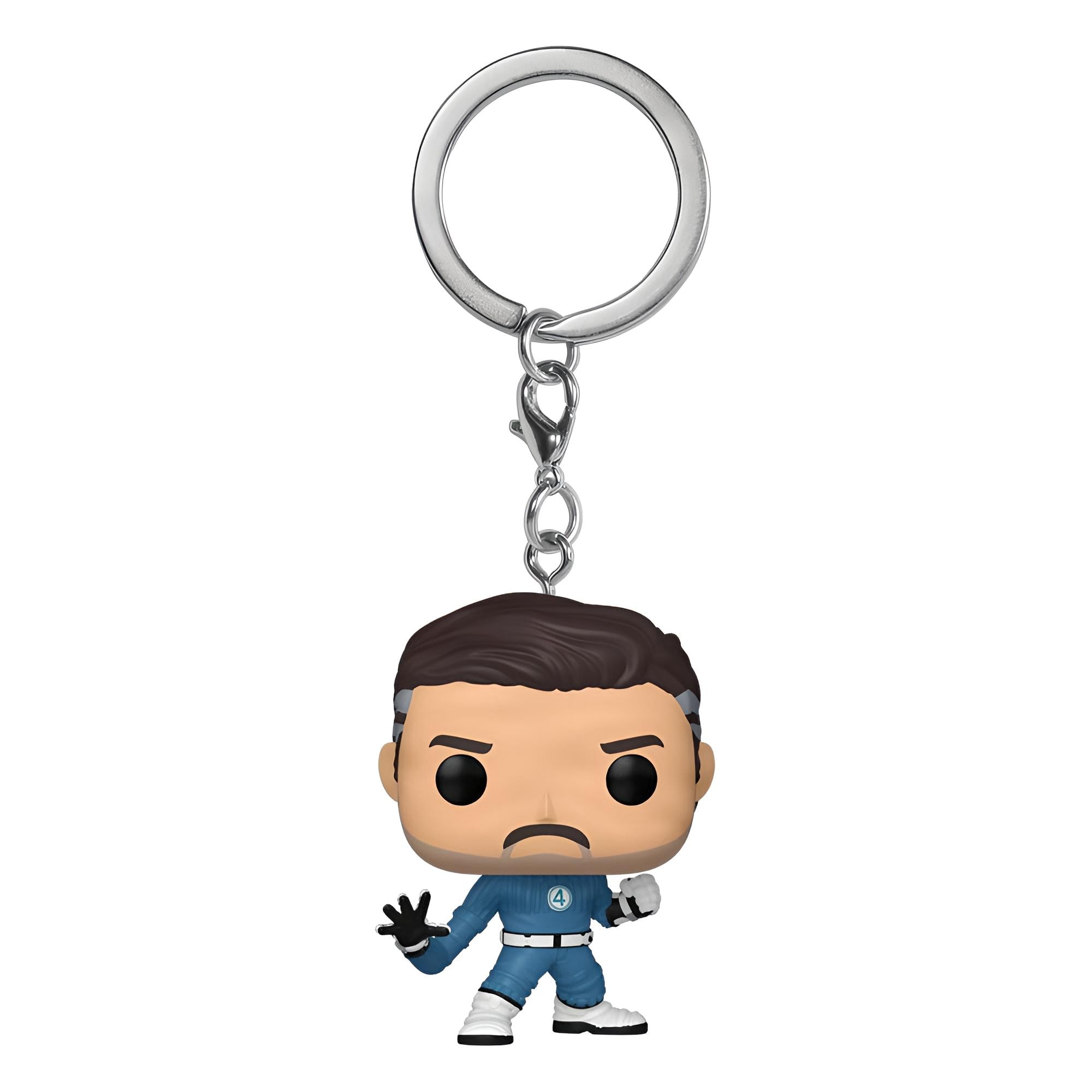 Funko POP! Keychain: Fantastic Four (2025) - Mr. Fantastic - Bild 1