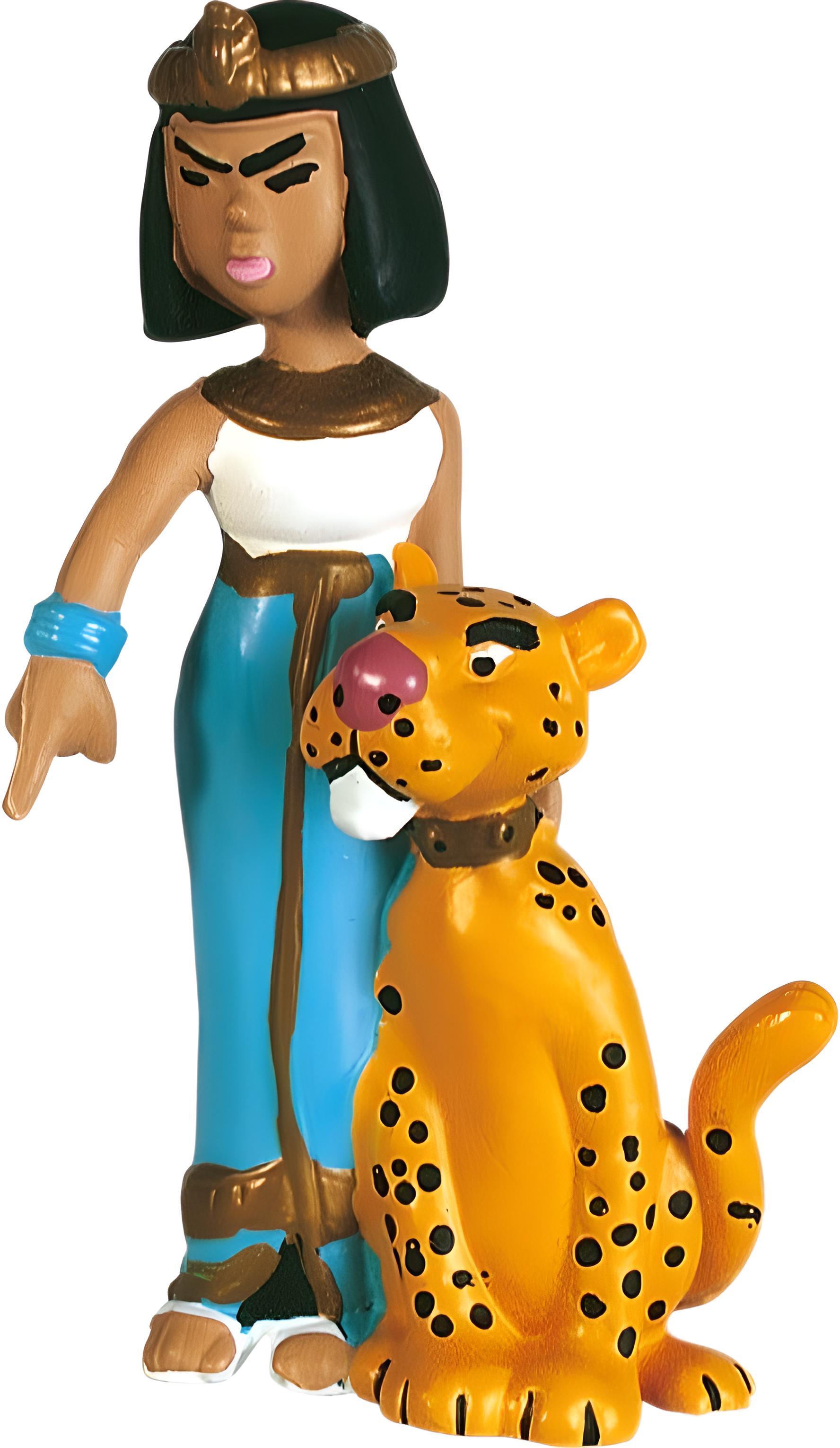 Asterix: Figur Kleopatra mit Leopard - Bild 1