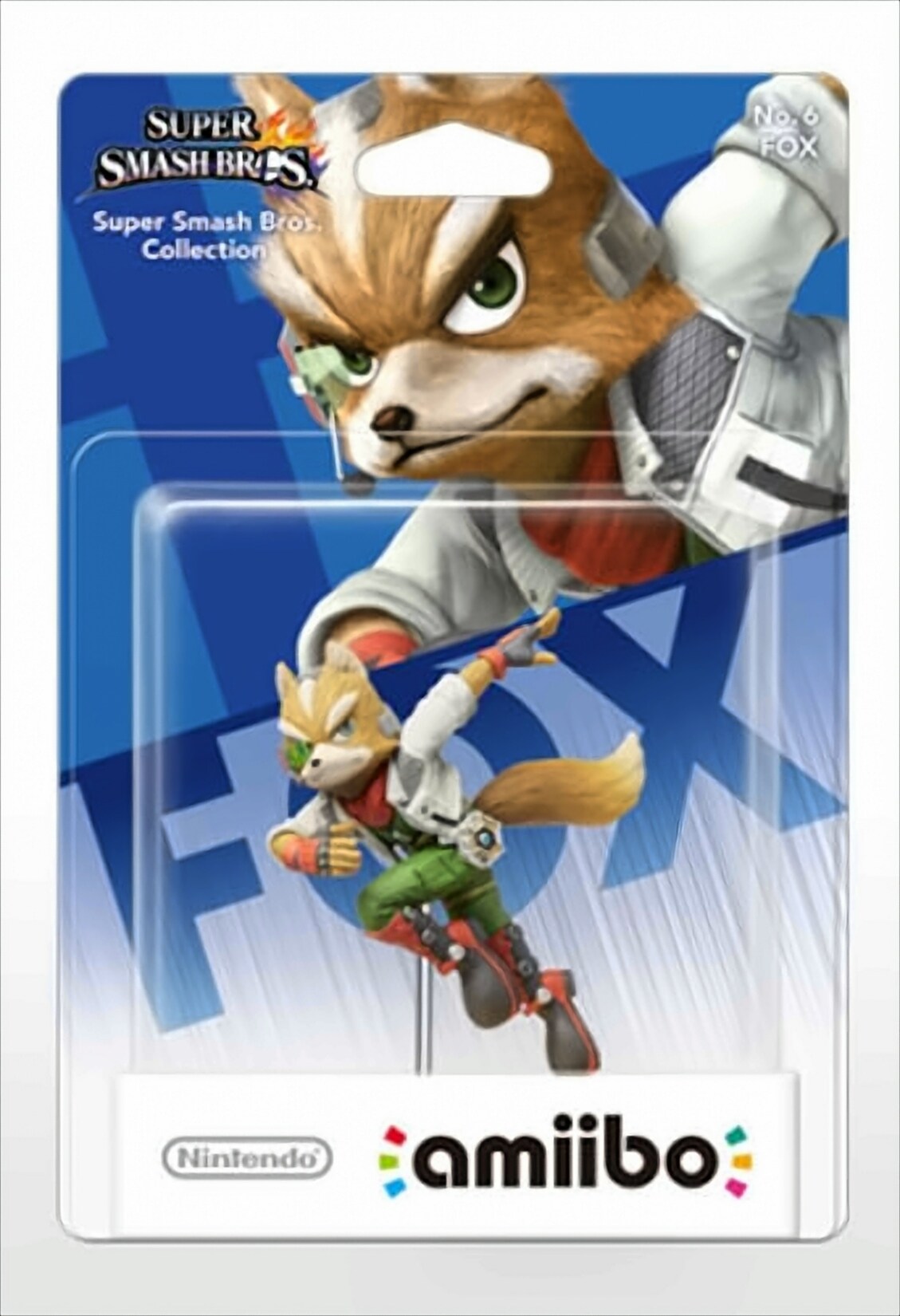amiibo Smash Fox #6 Figur | 00045496352417
