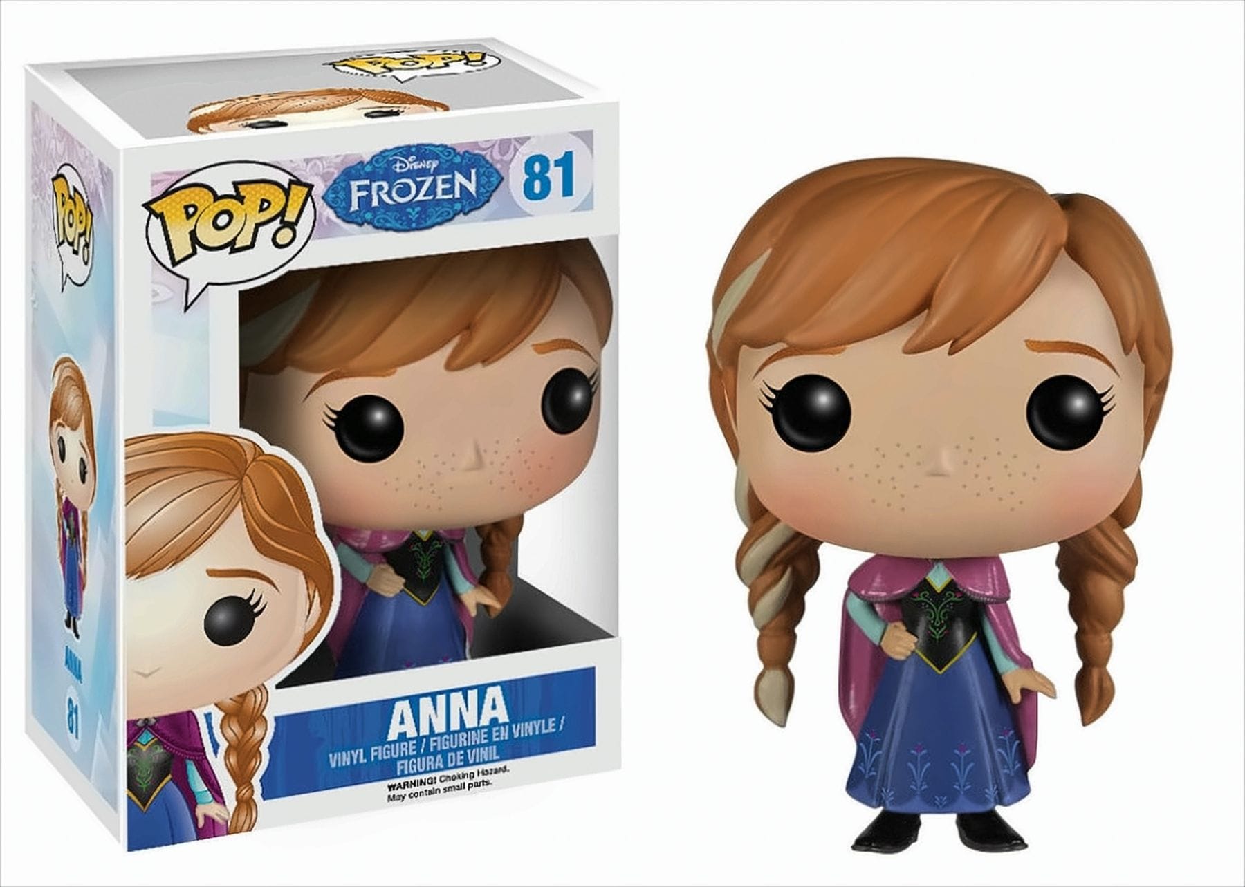 Funko Pop - Disney Die Eisk&ouml;nigin (Frozen) Anna 9cm - Bild 1