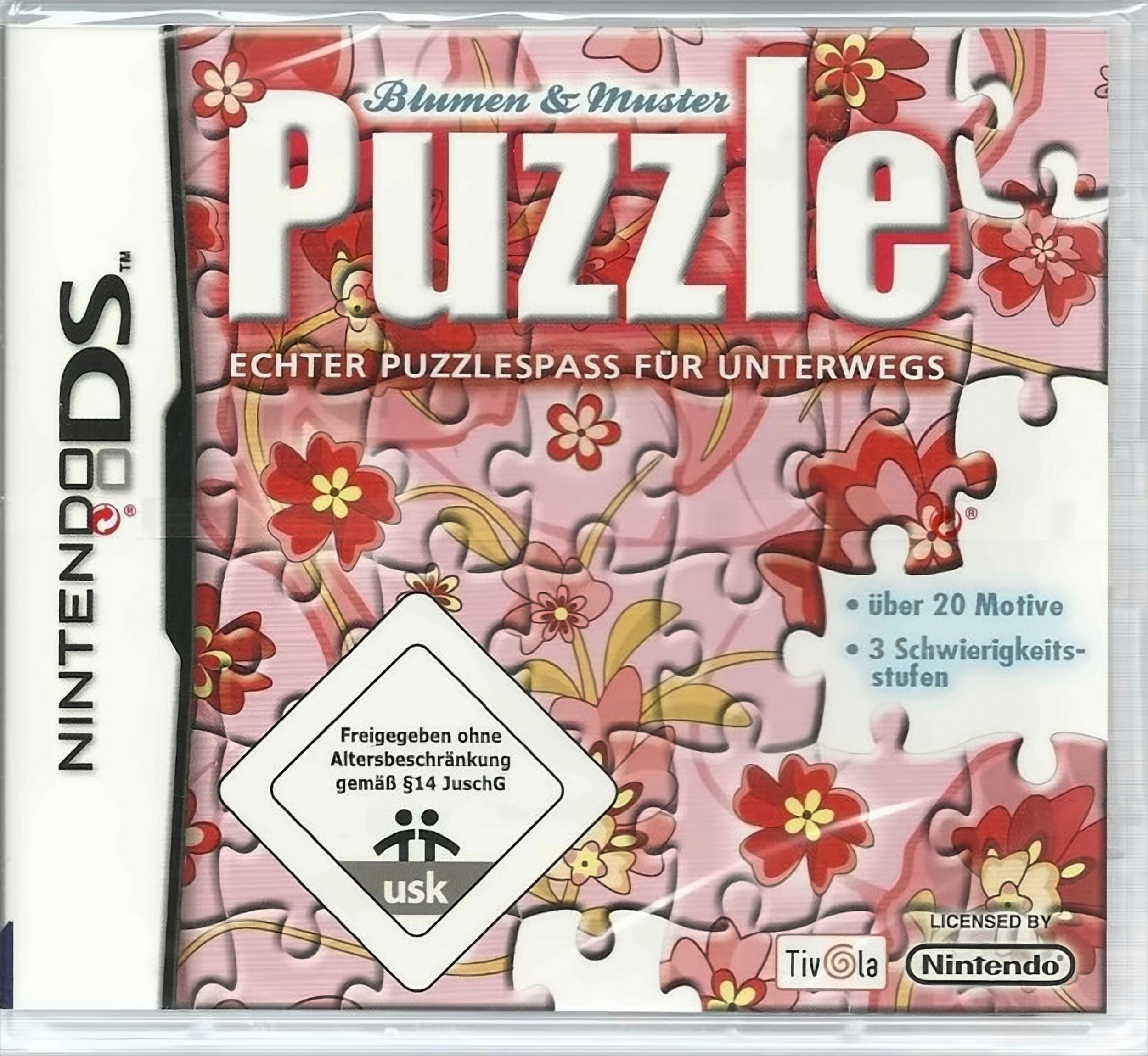 Puzzle: Blumen & Muster - Bild 1