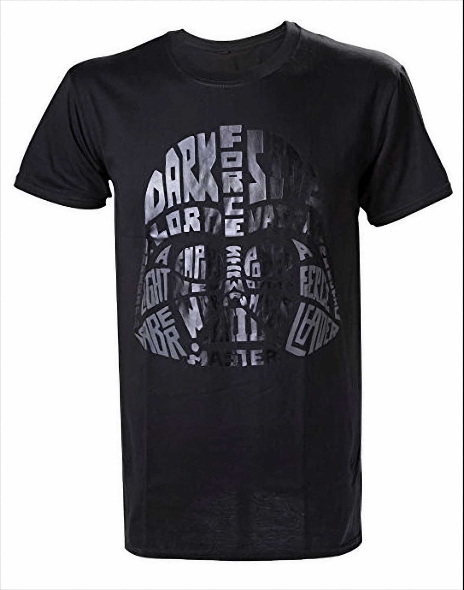 Star Wars T-Shirt -L- Darth Vader Word Play - Bild 1