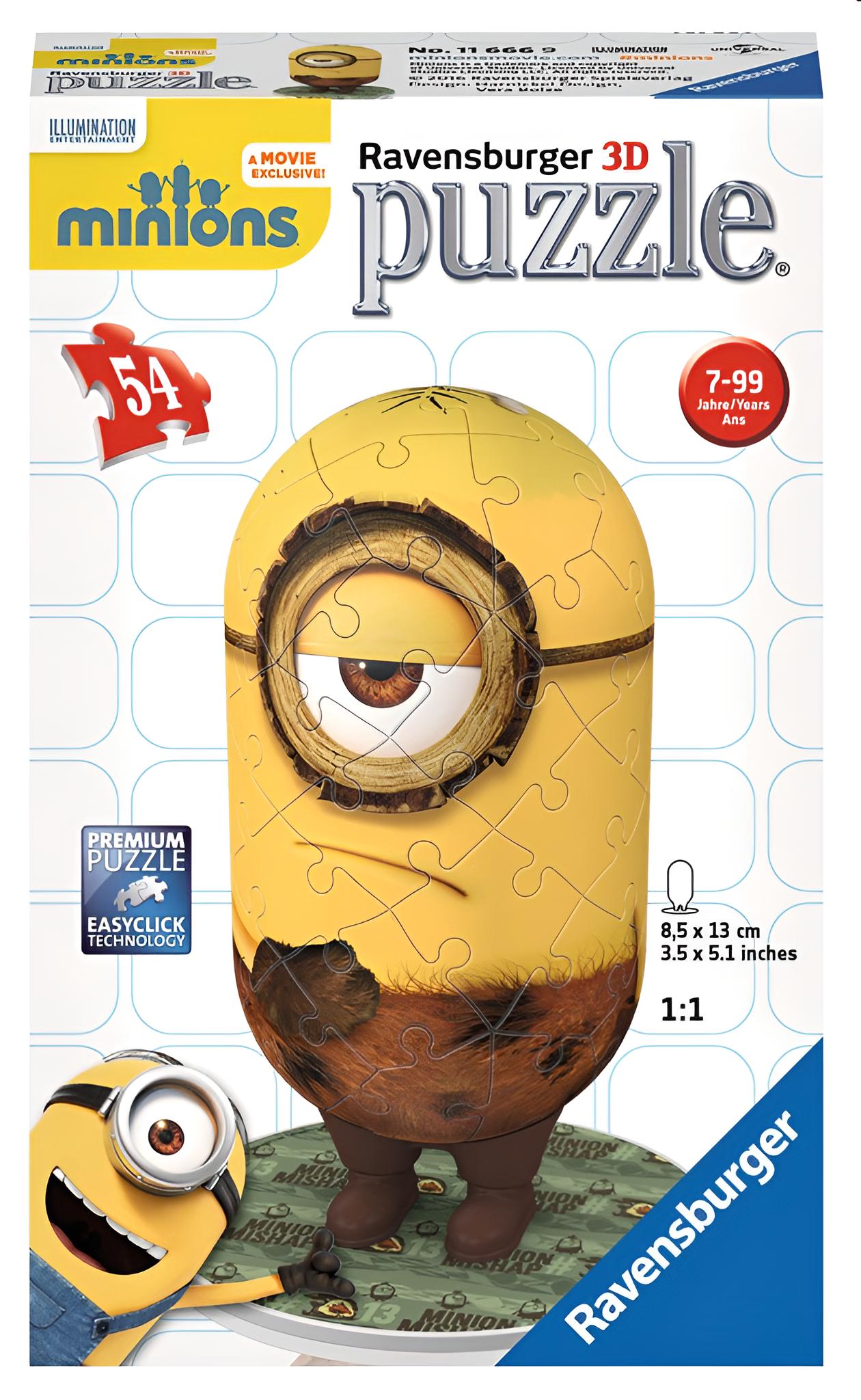 Ravensburger 3D-Puzzle 11666 - Cro Minion, 54 Teile - Bild 1