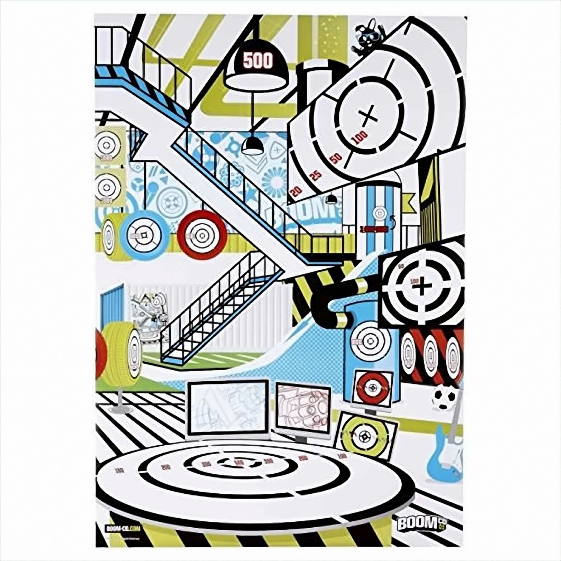 BoomCo Deluxe Battle Targerts Rapid Madn - Bild 1