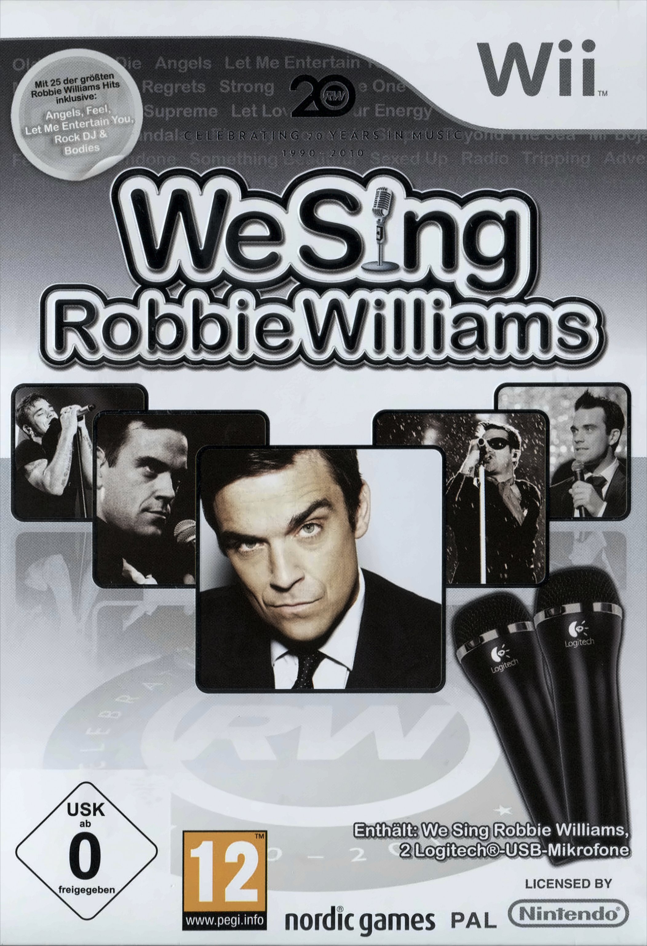 We Sing: Robbie Willams inkl. 2 Mikrofone - Bild 1