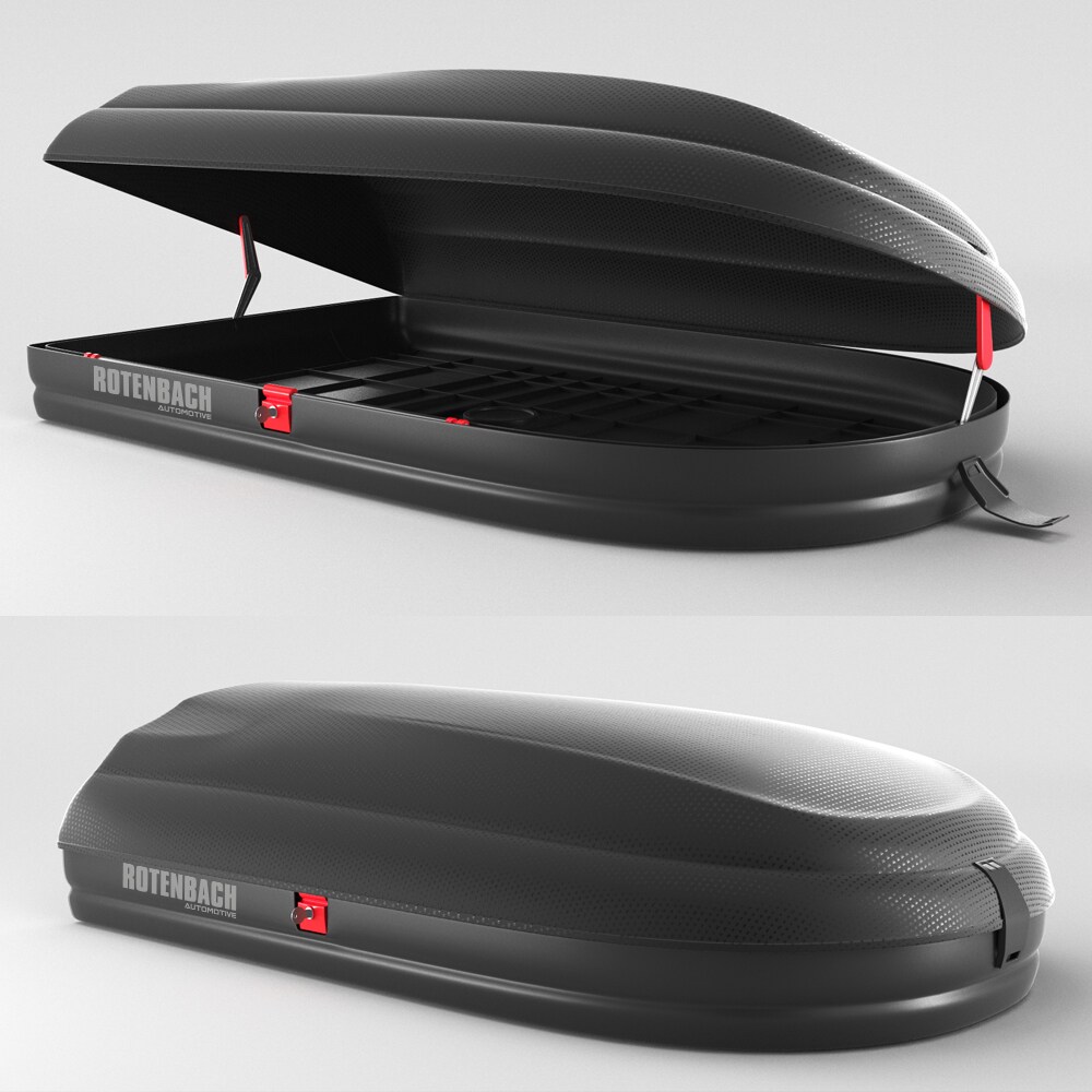 Dachbox Gep&auml;ckbox Gep&auml;ck Dachkoffer Auto Dach Box Autobox 320 L - Bild 1