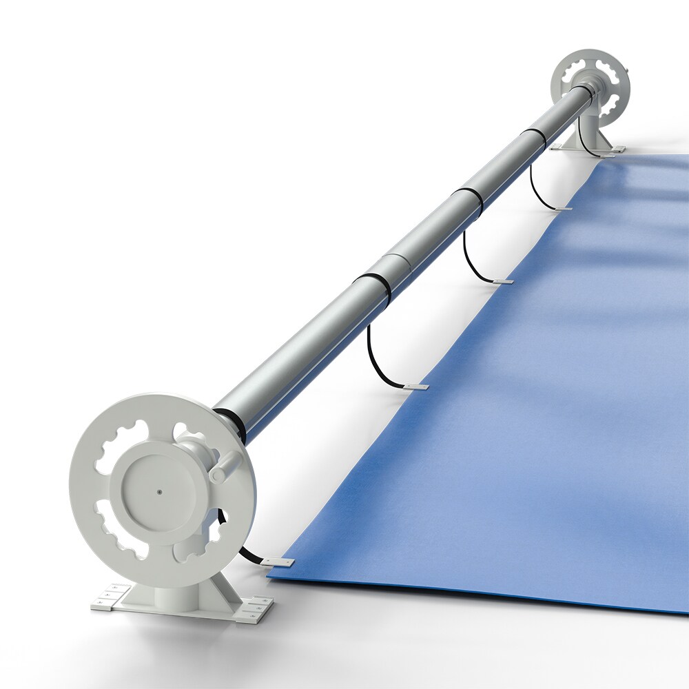 Pool Aufroller Aufrollvorrichtung f&uuml;r Solarfolie Poolabdeckung - Bild 1