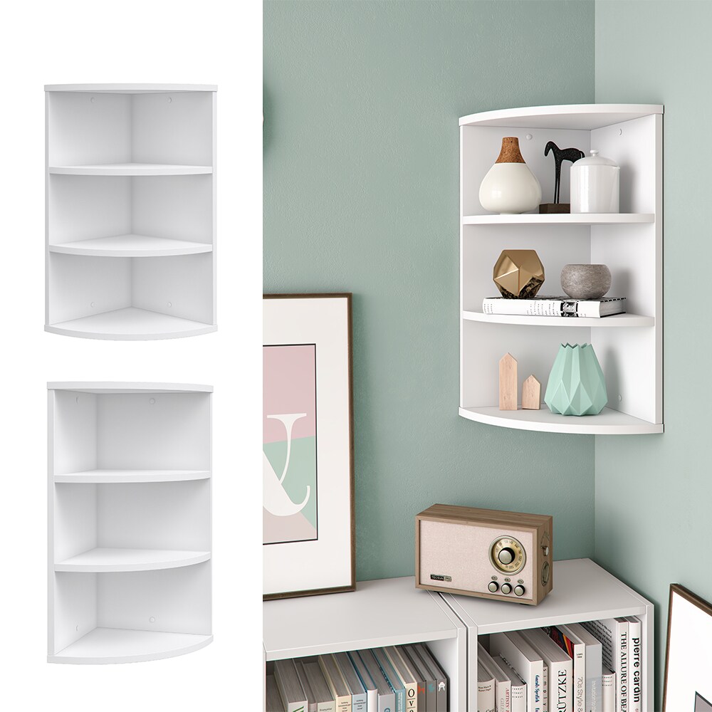 VICCO Eckregal ECKI 0,5 Winkelregal K&uuml;chenregal Badregal Standregal Regal 60cm - Bild 1