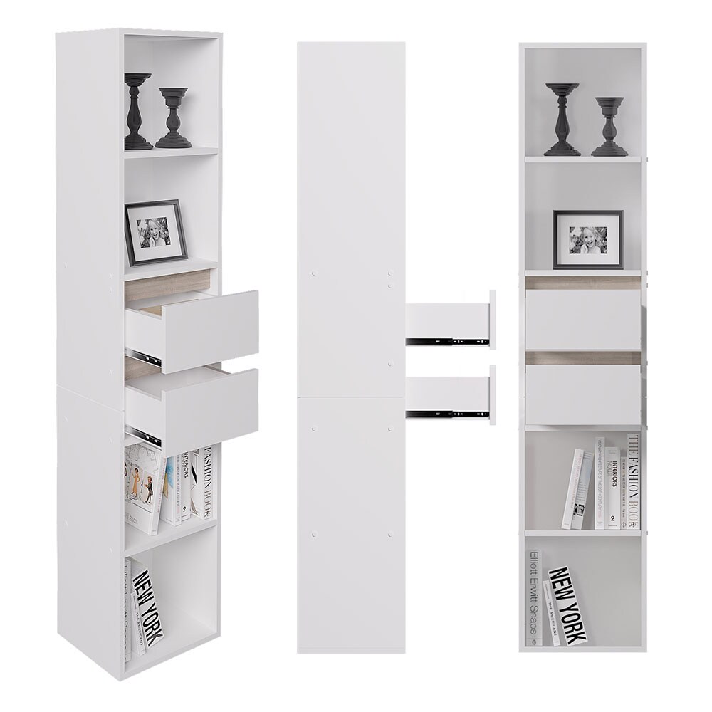Bücherregal N Hochglanz Weß 270 Cm | Bookcase, He Produktbild-Vorschau 6