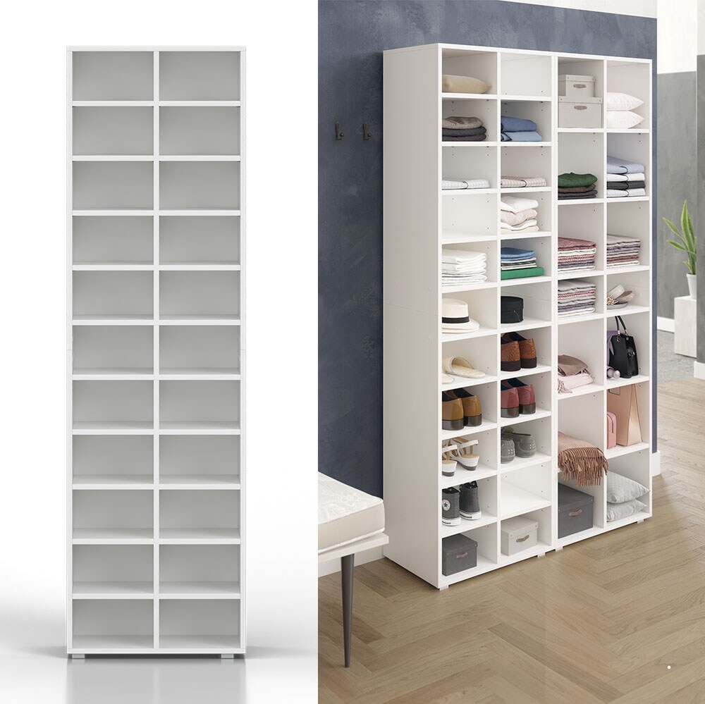 Schuhregal Schrank Paris weiß | 04251421929753