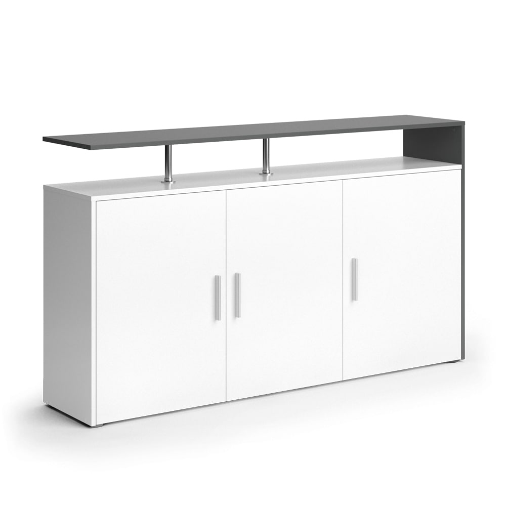 VICCO Sideboard AMATO Kommode Schrank Wei&szlig; Anrichte Fernsehschrank TV - Bild 1