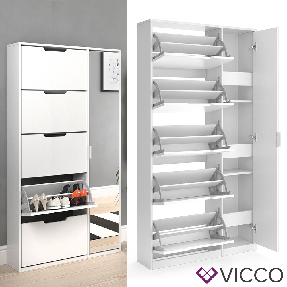 VICCO Schuhkipper LUCA groß 5 Fächer Schuhregal Schuhschrank Ständer | 04251421921214