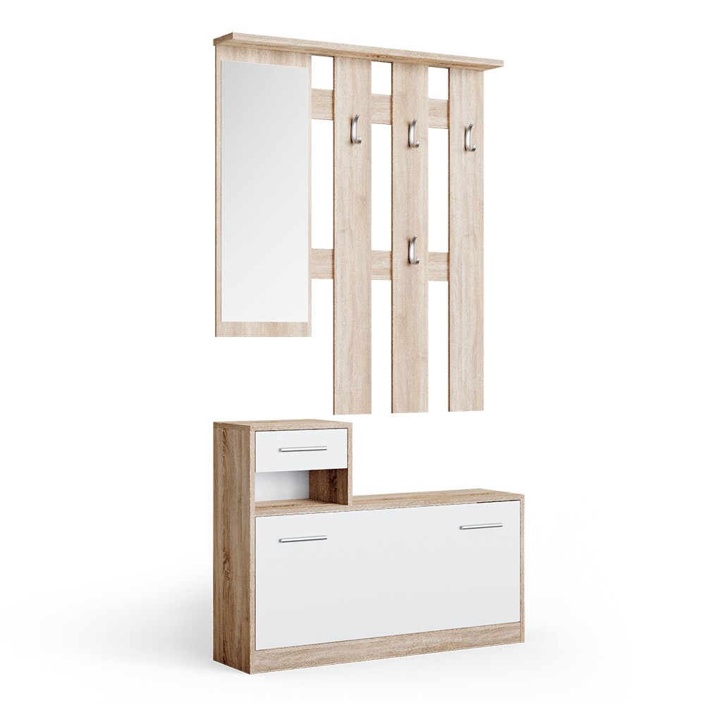 Vicco Flurgarderobe Set Billy sonoma Garderobe Dielengarderobe Kompaktgarderobe - Bild 1