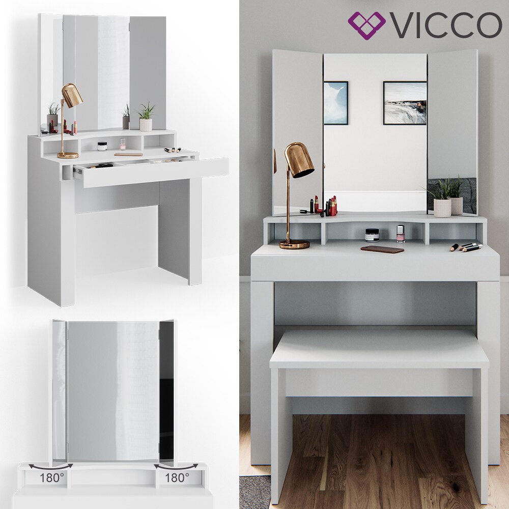 Wunderbar Vicco Schminktisch Aufbauanleitung Pdf Bild