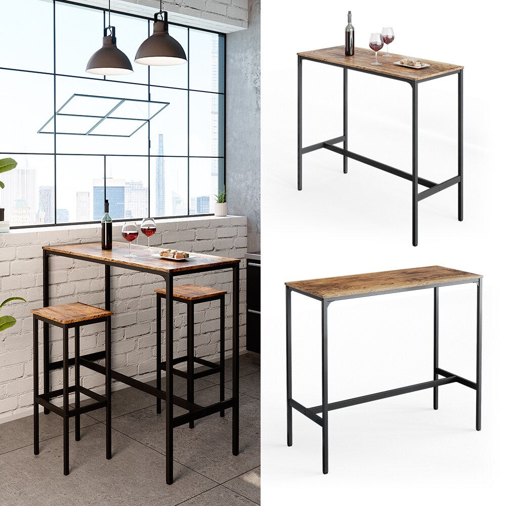 Vicco Bartisch Bistrotisch Stehtisch Fyrk 120x50cm Esstisch Bartresen Bartheke - Bild 1