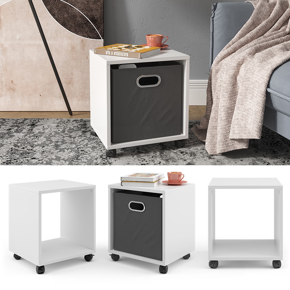 Vicco Rollcontainer f&uuml;r Faltbox B&uuml;rocontainer 1 Fach Aktenregal B&uuml;roregal Regal - Bild 1