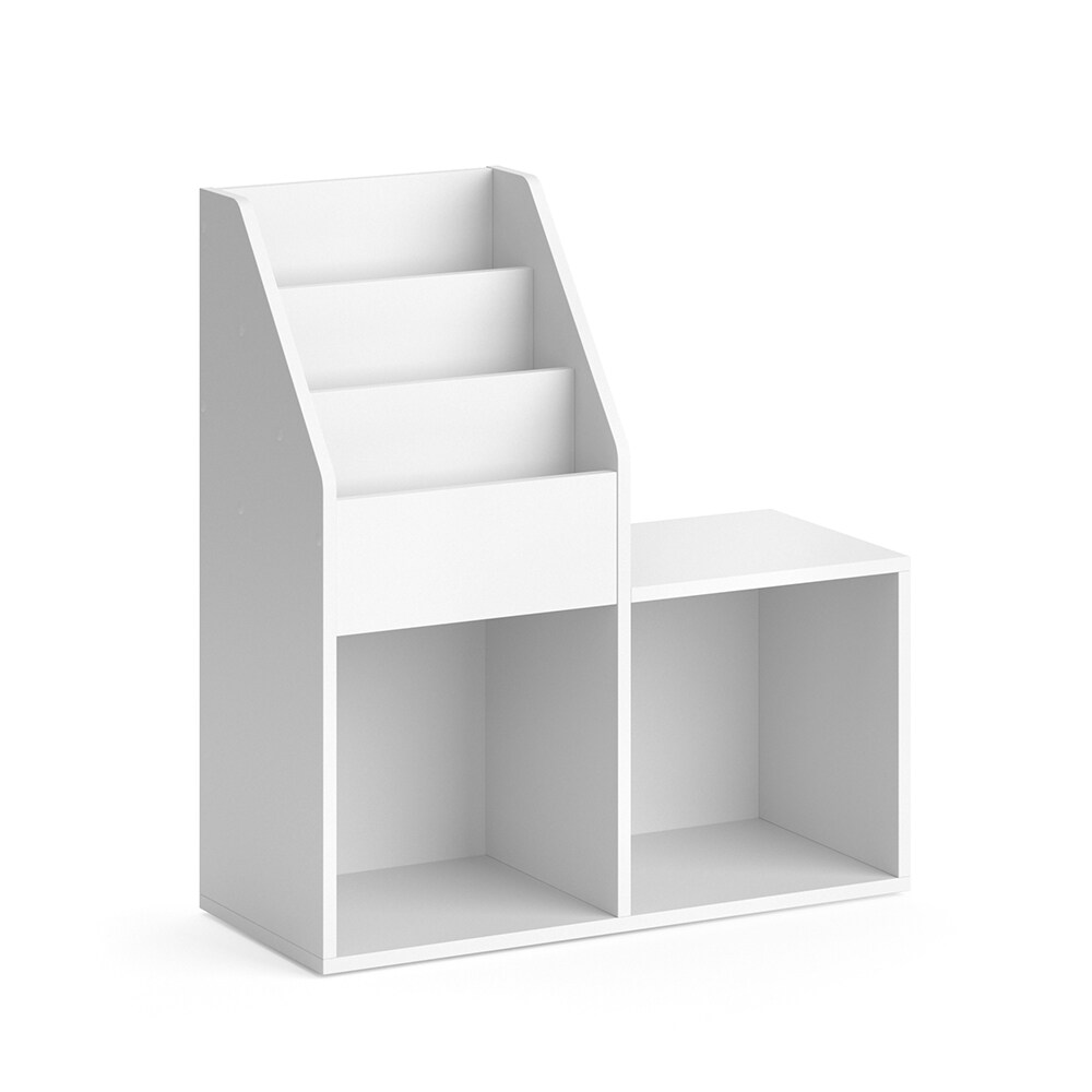 Vicco Kinderregal Luigi weiß mit Sitzbank Spielzeugablage Regal für Kinder Comic | 04251421949744